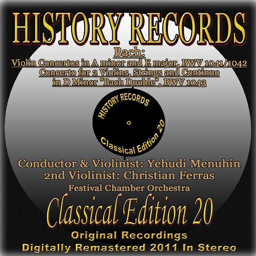 Festival Chamber Orchestra - Violin Concerto in A Minor, BWV 1041: II. Andante (1958 Version)