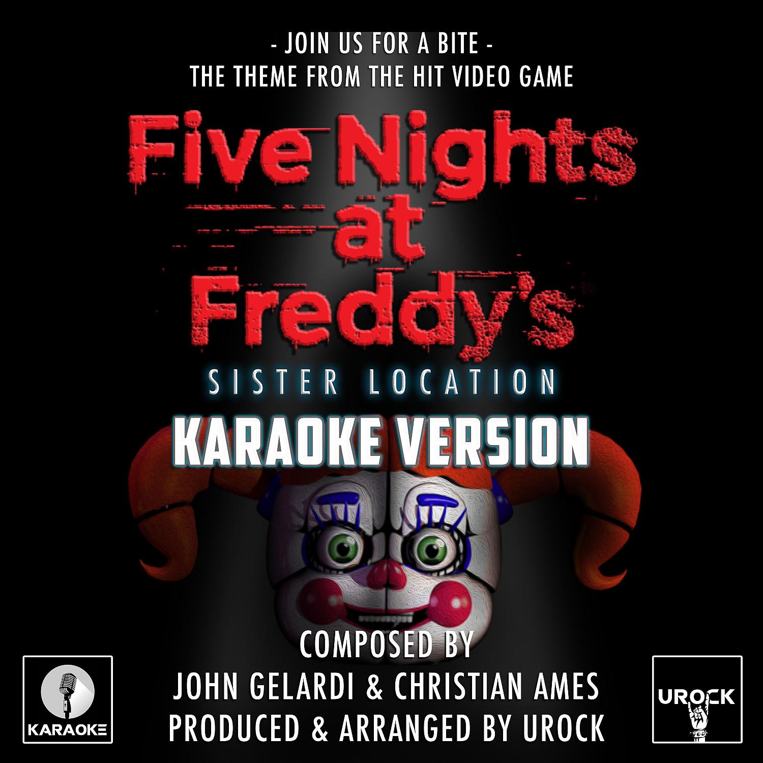 Постер альбома Join Us For A Bite (From "Five Nights At Freddy's Sister Location") (Karaoke Version)