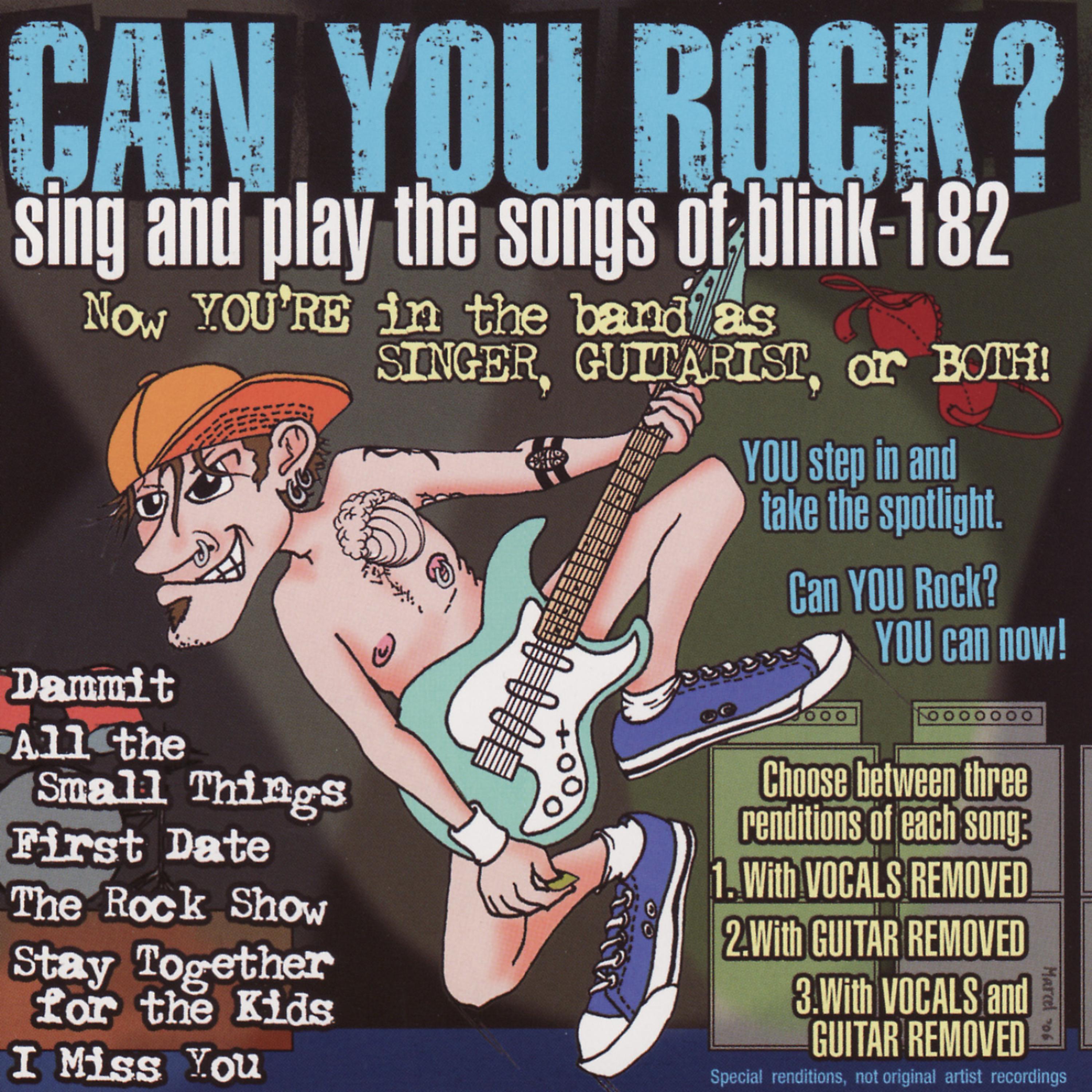 Постер альбома Can You Rock? Sing and Play the Songs of Blink-182