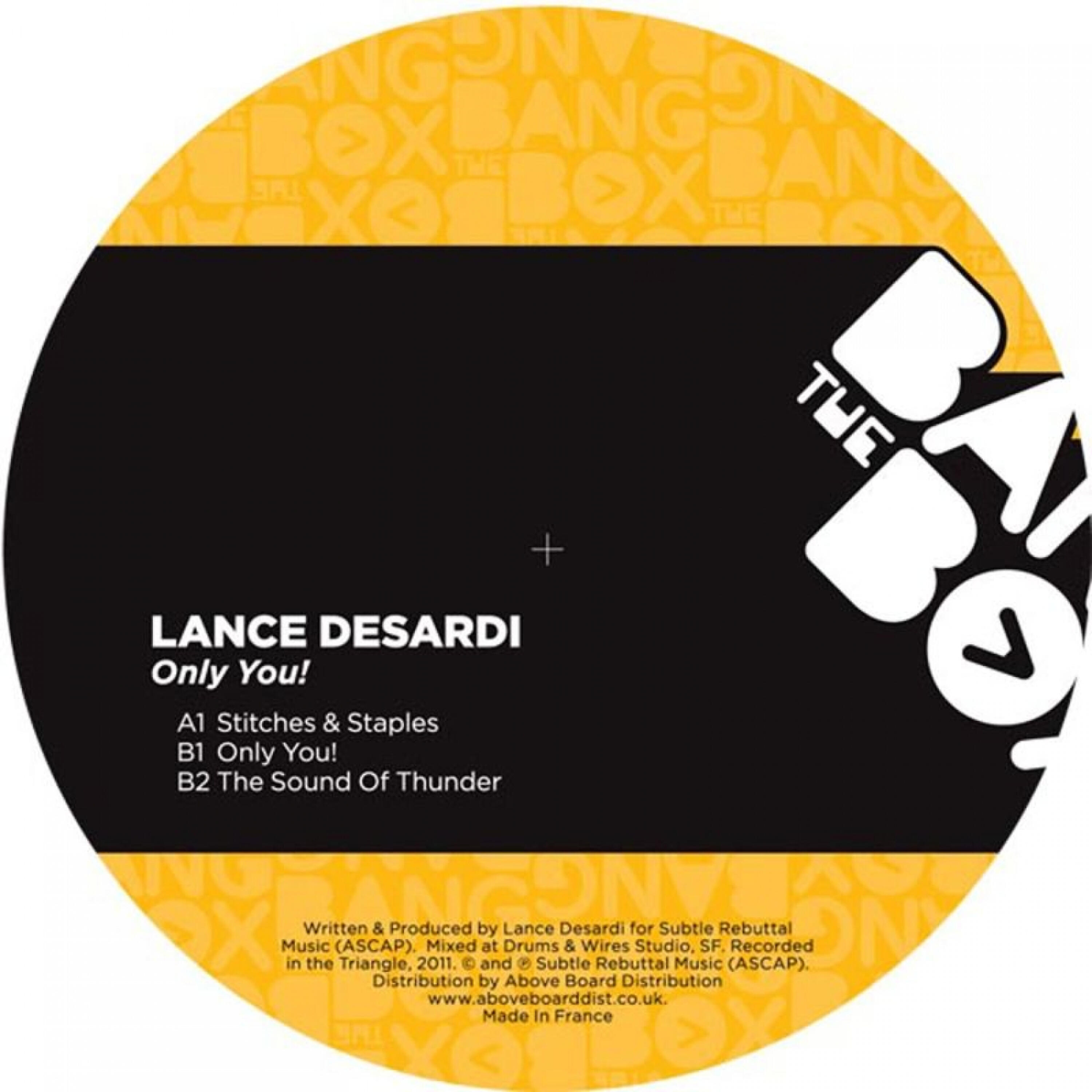 Lance DeSardi - The Sound of Thunder