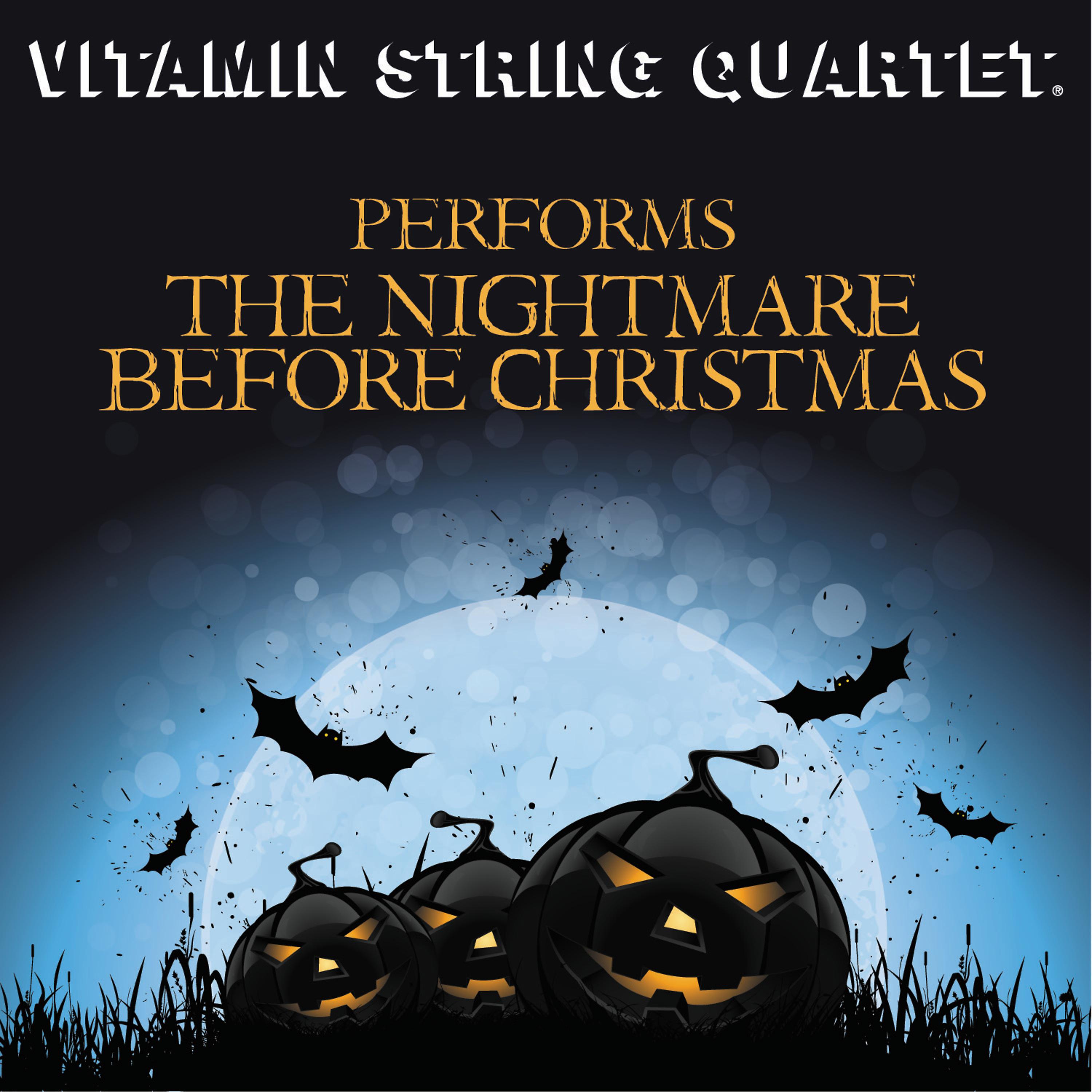 Постер альбома Vitamin String Quartet Performs the Nightmare Before Christmas