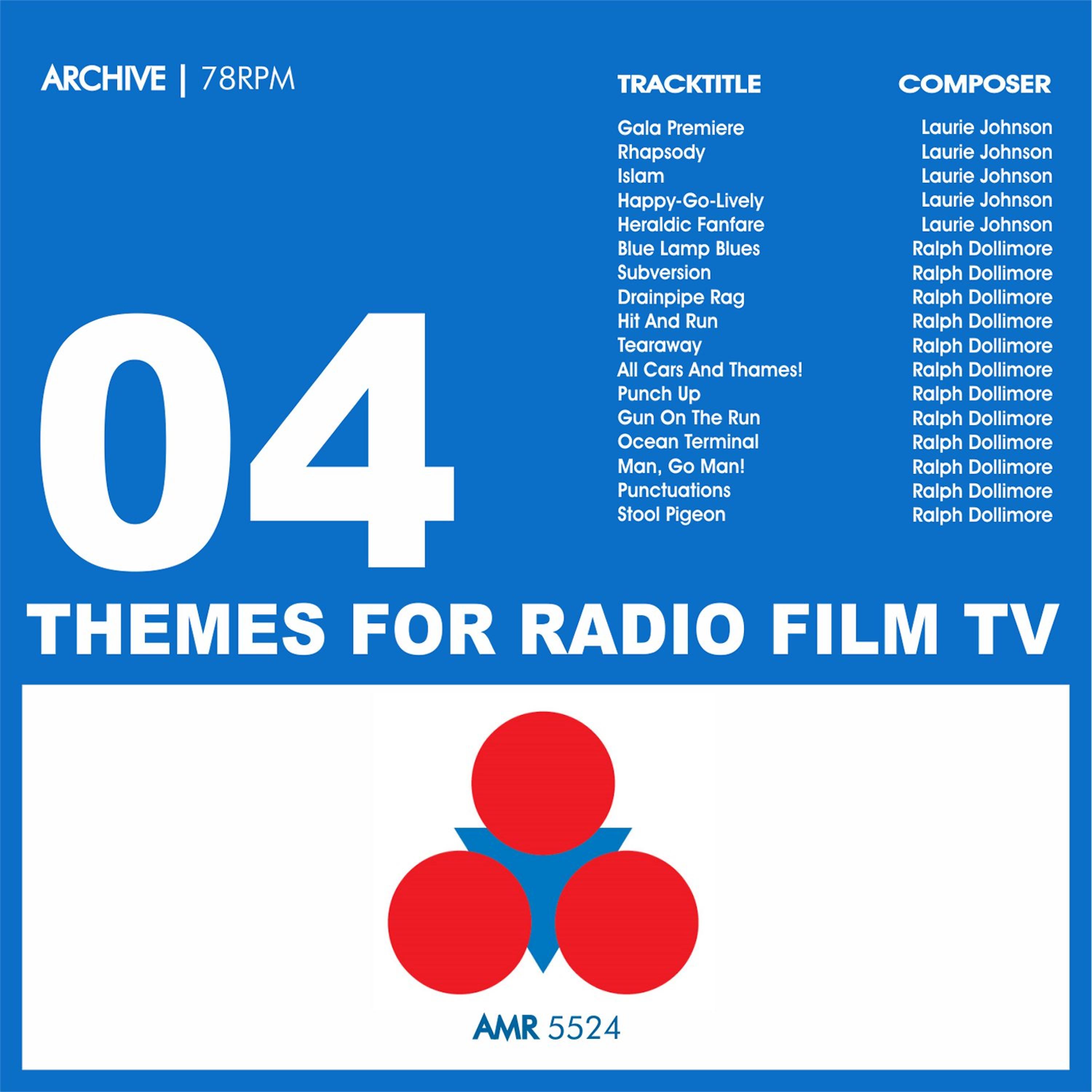 Постер альбома Themes for Radio, Film, Tv Volume 4