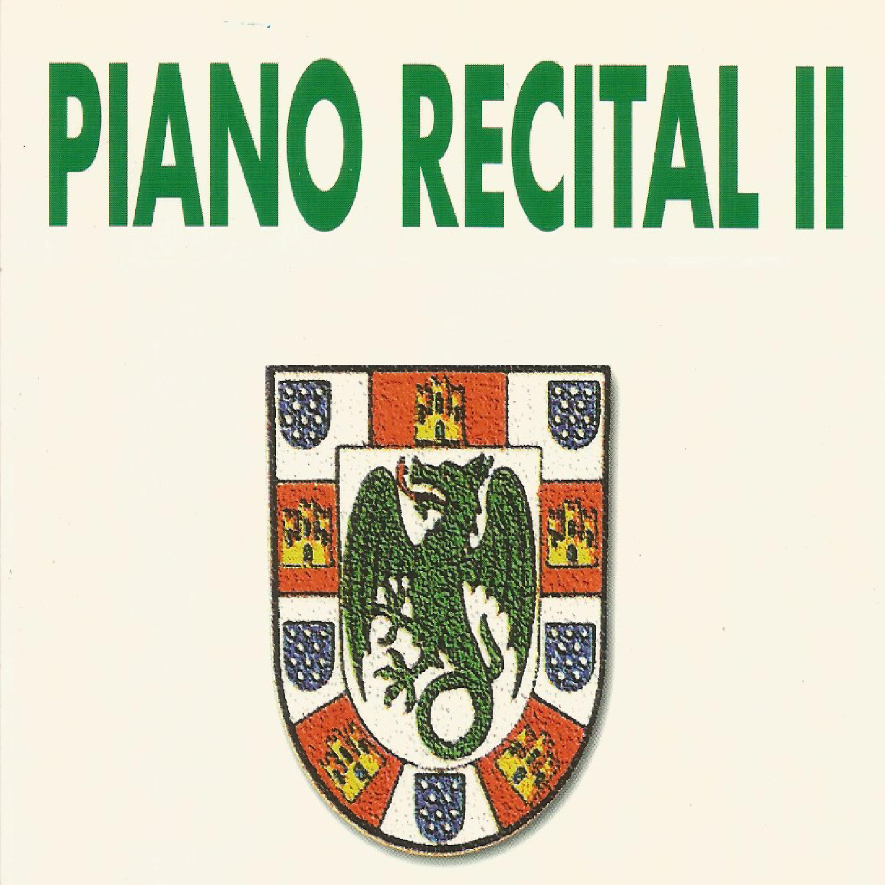 Постер альбома Piano Recital Il