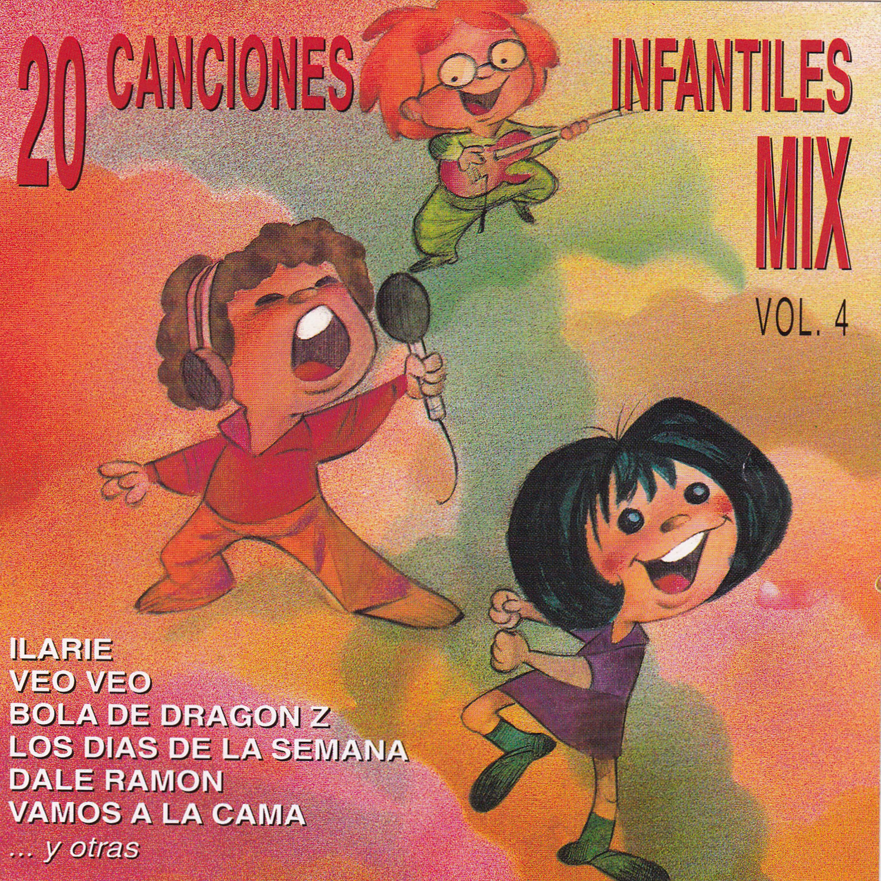 Постер альбома 20 Canciones Infantiles Mix, Vol. 4