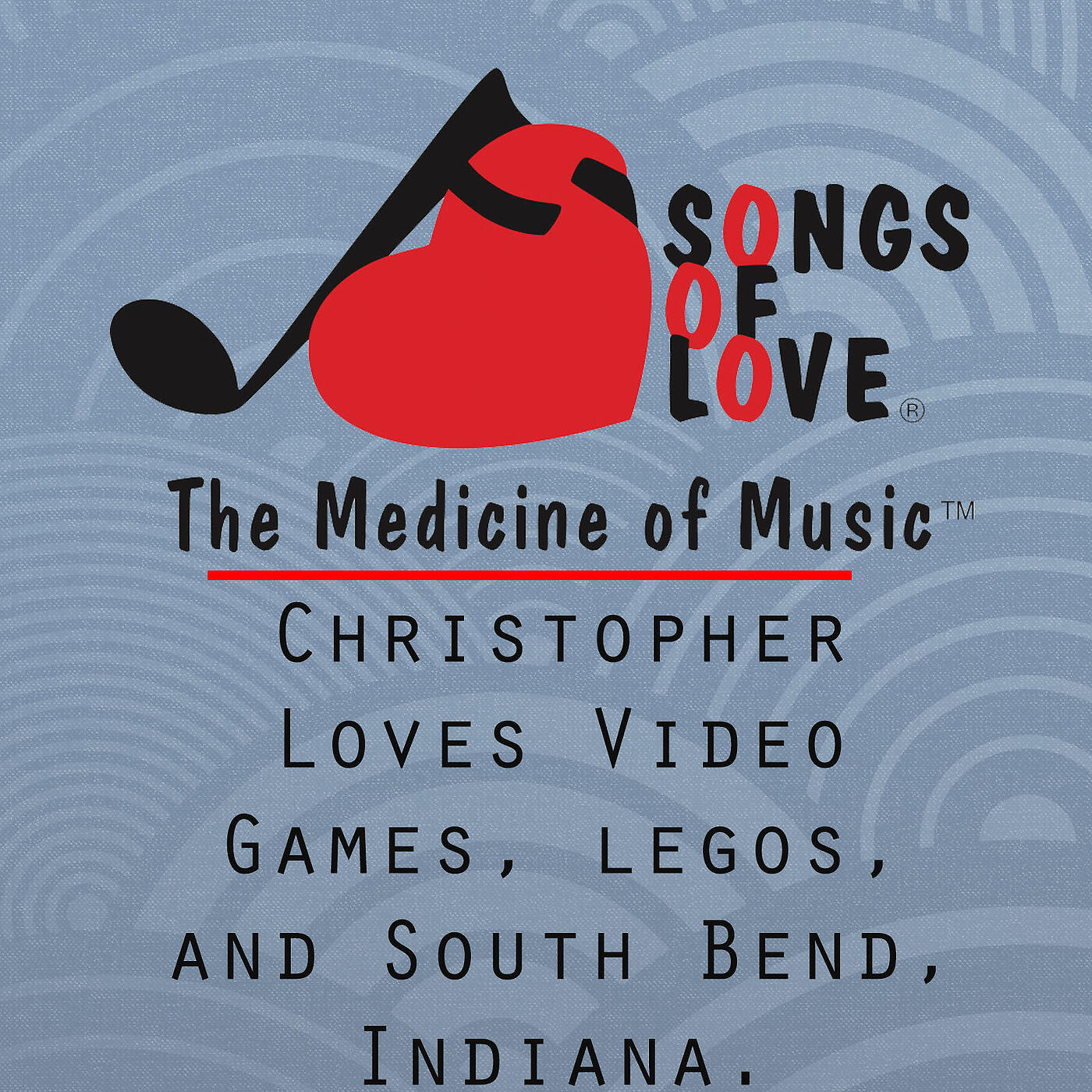 R. Orenstein - Christopher Loves Video Games, Legos, and South Bend, Indiana.