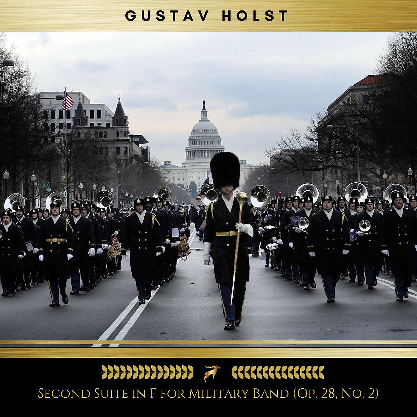 Постер альбома Second Suite in F for Military Band: Op. 28, No. 2 (Golden Deer Classics)