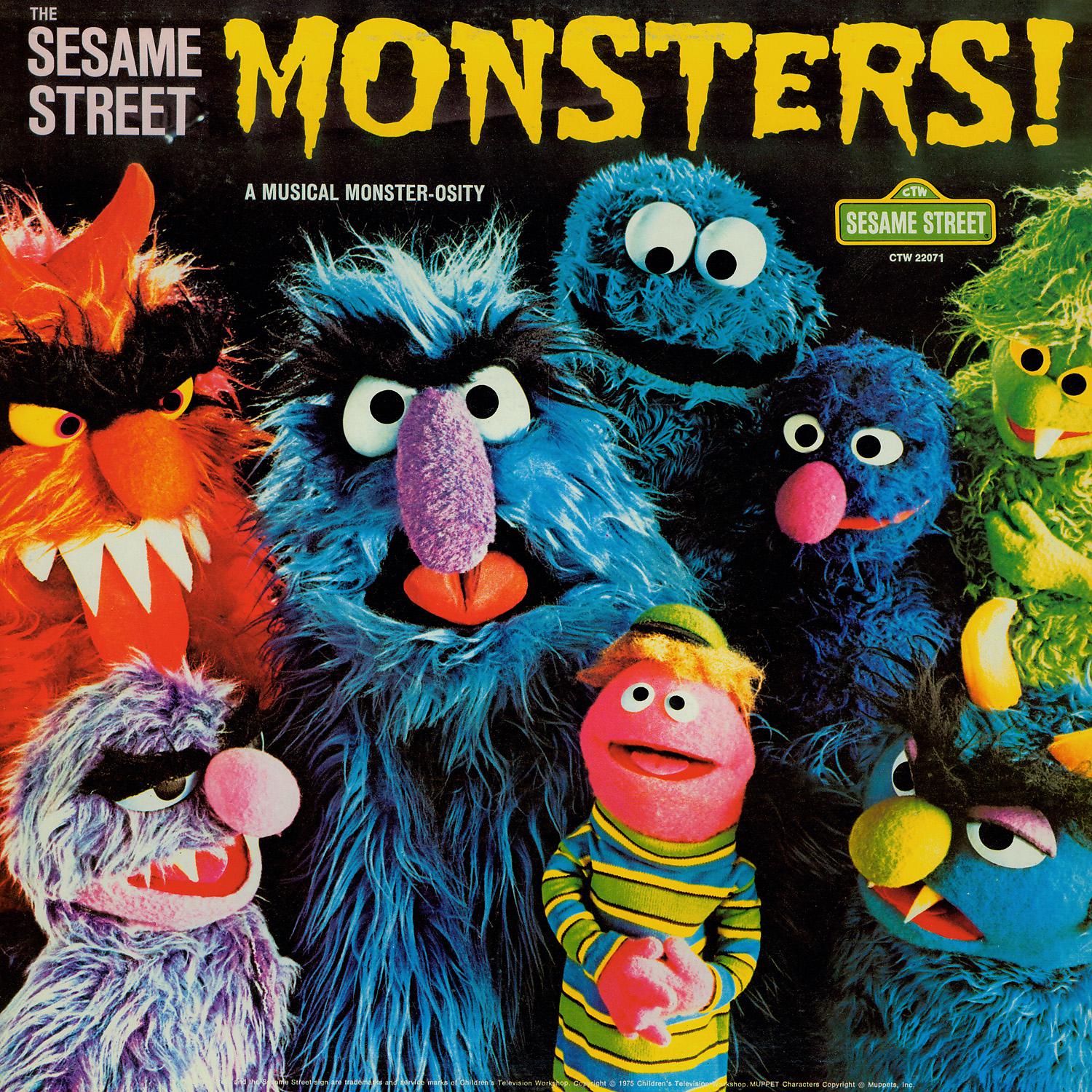 Постер альбома Sesame Street: The Sesame Street Monsters! (A Musical Monster-osity)