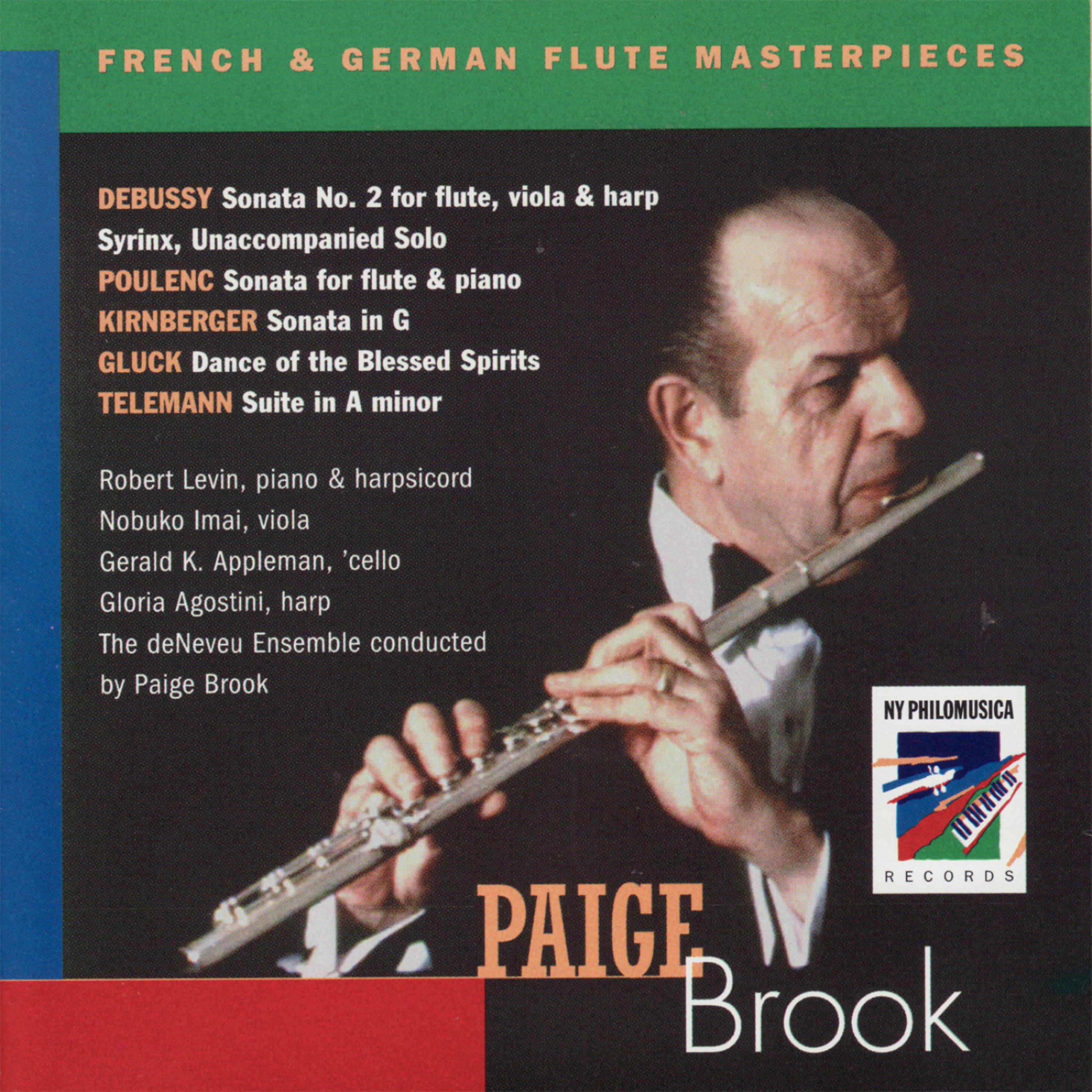 Постер альбома French & German Flute Masterpieces