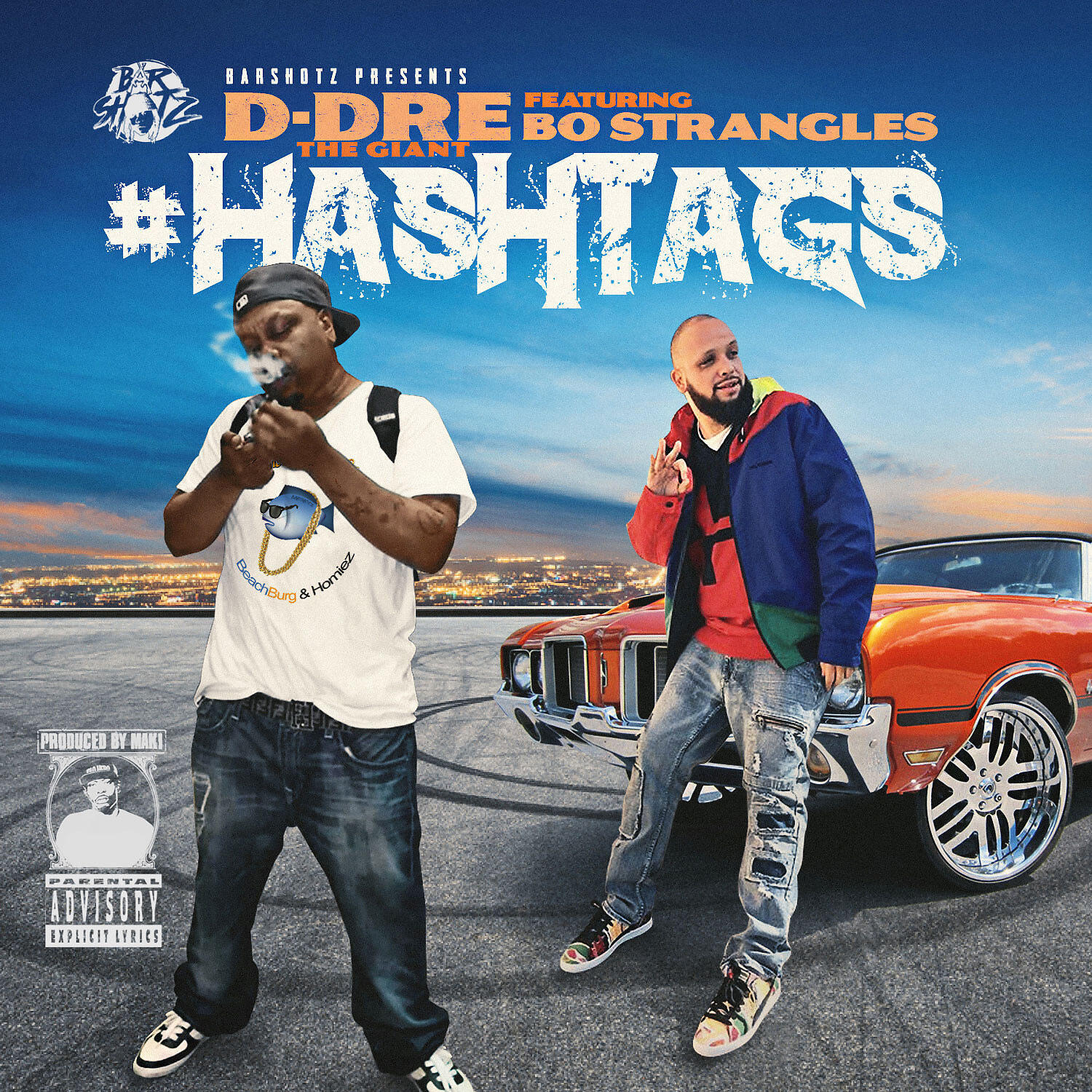 D-DreTheGiant - Hashtags (feat. Bo Strangles)