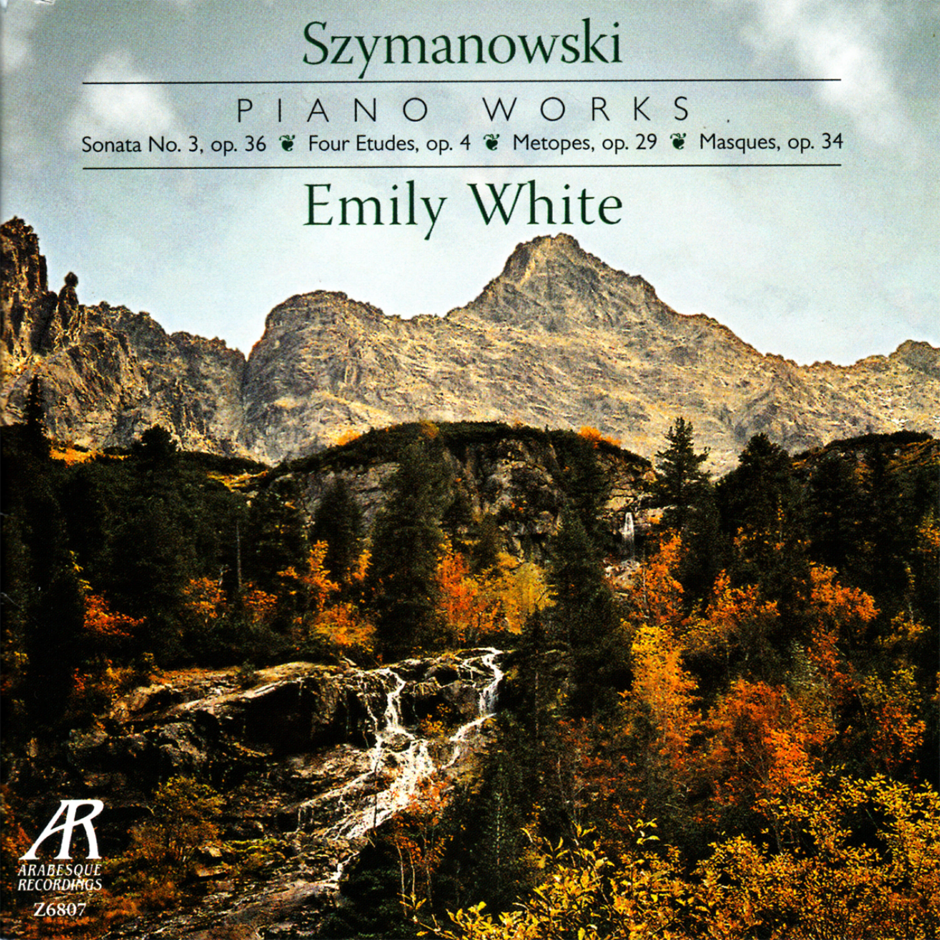 Emily White - Metopy (Metopes), Op. 29: Wyspa syren (The Isle of the Sirens)