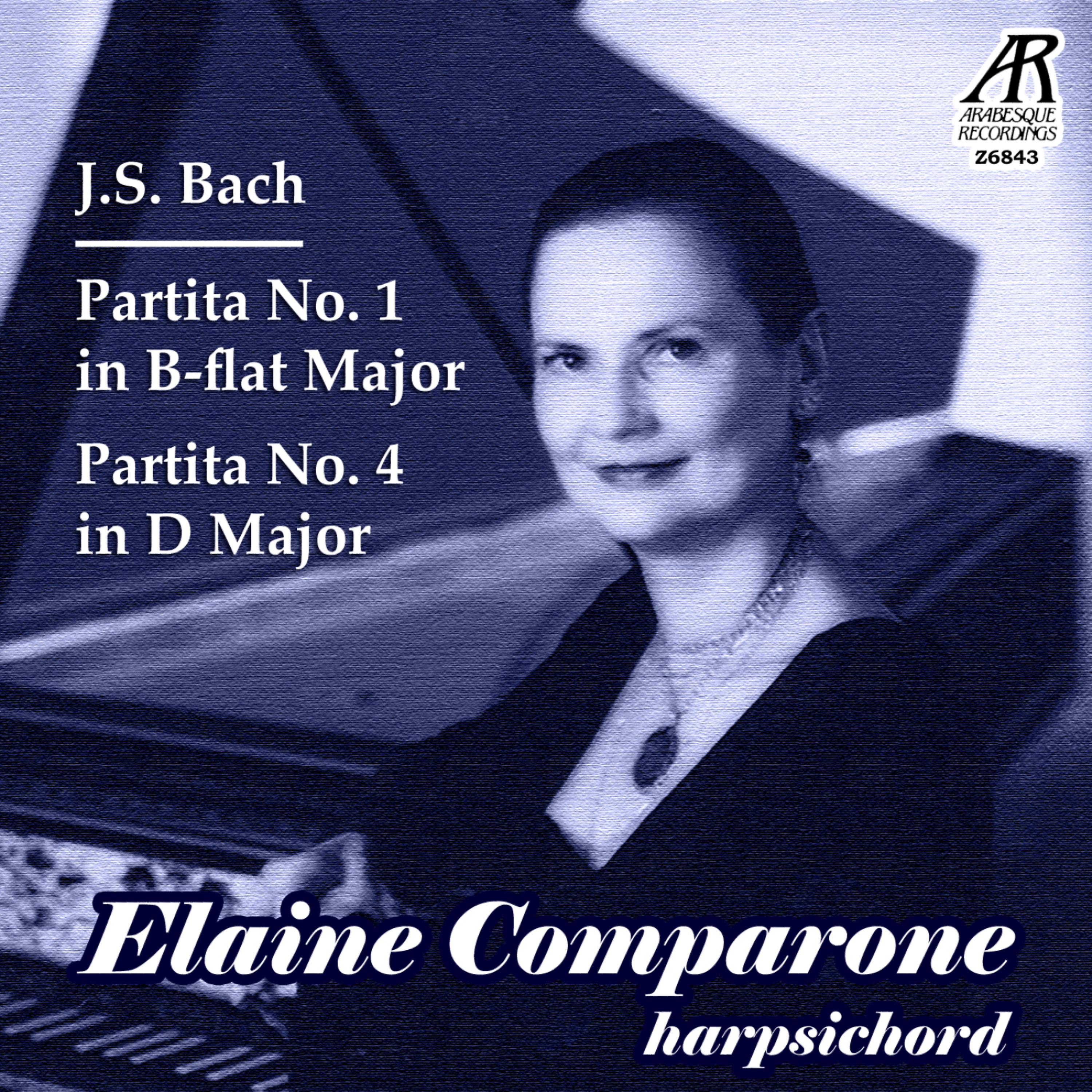 Постер альбома J.S. Bach - Partita No. 1 in B-flat Major, Partita No. 4 in D Major