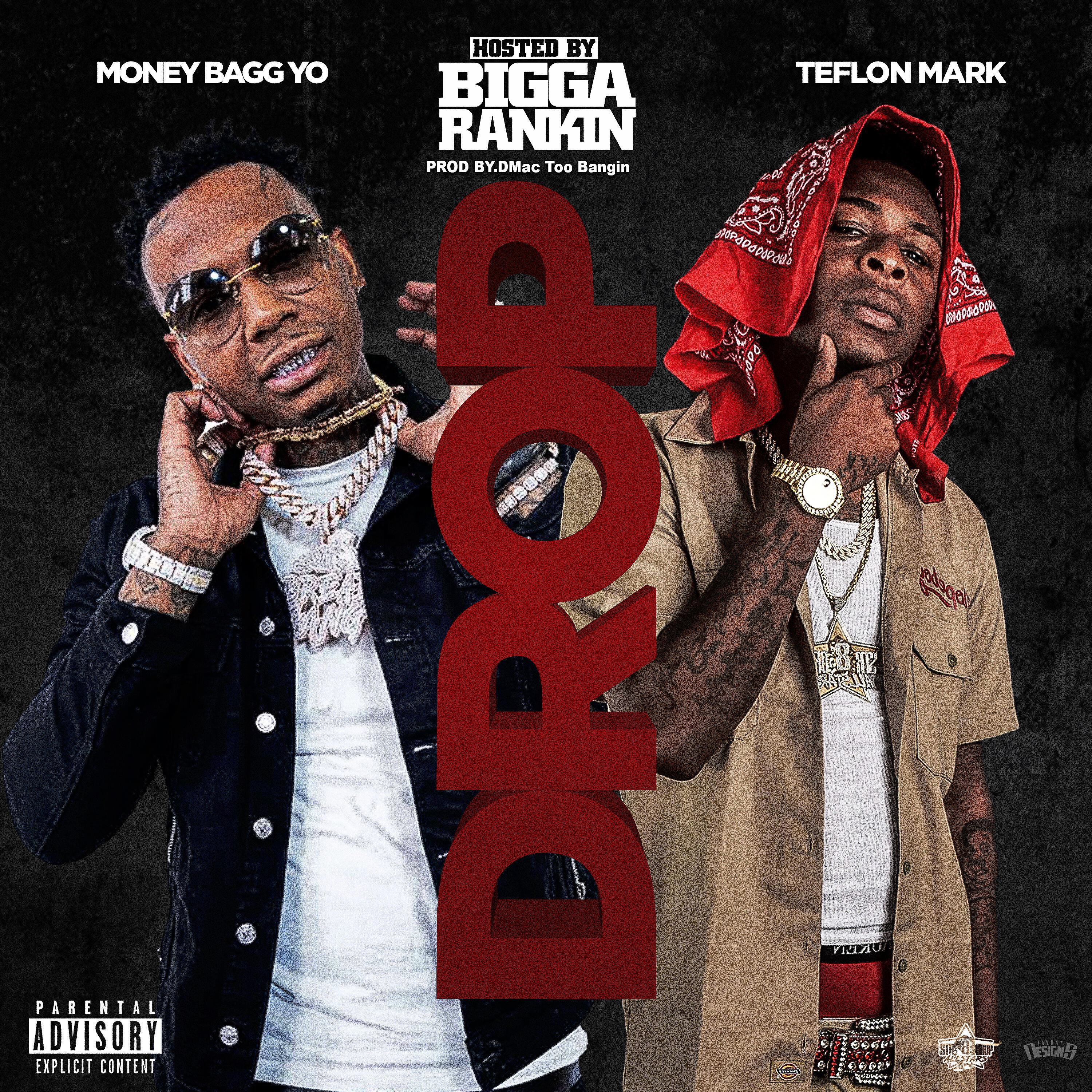 Teflon Mark - Drop (feat. Bigga Rankin & Moneybagg Yo) (Remix)