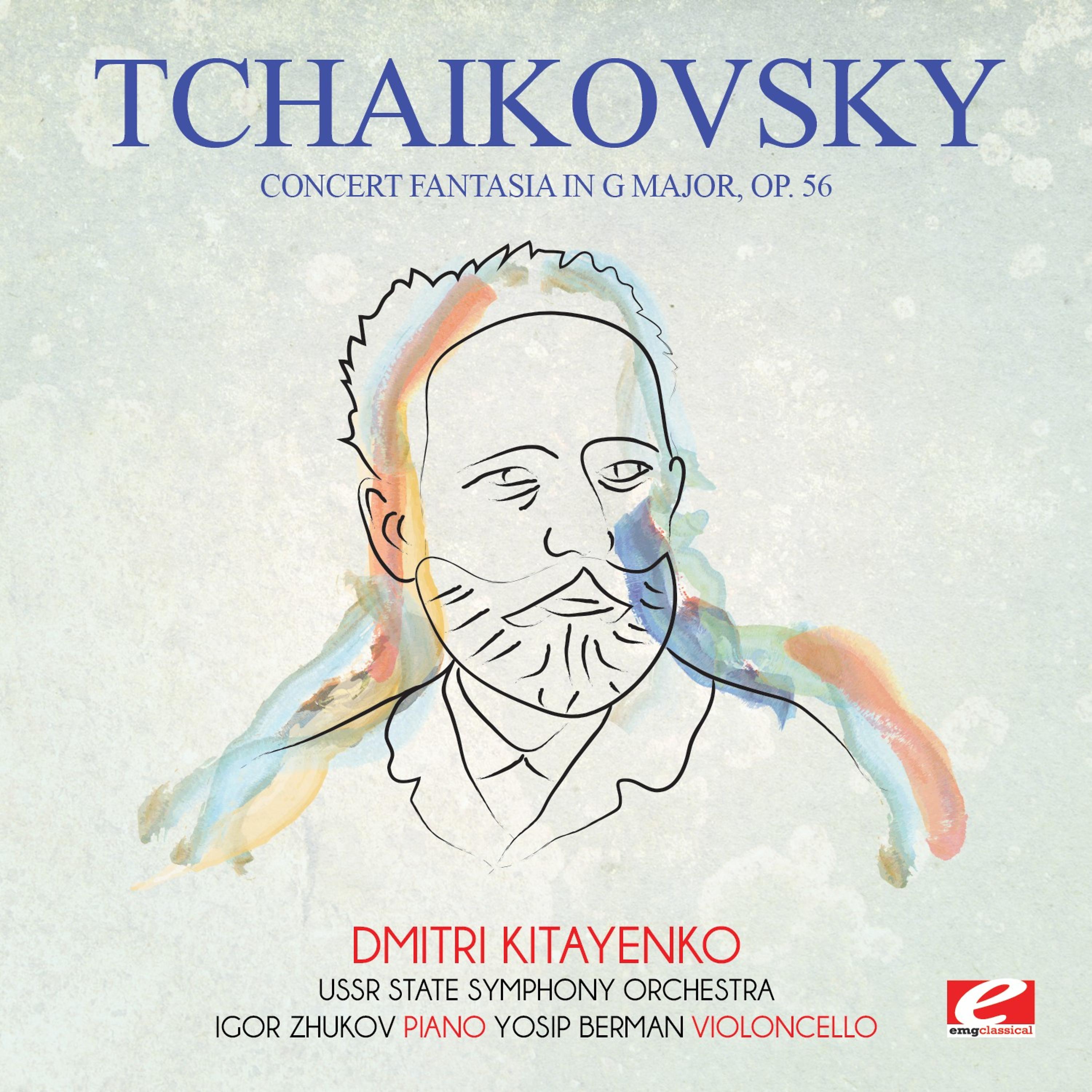 Постер альбома Tchaikovsky: Concert Fantasia in G Major, Op. 56 (Digitally Remastered)