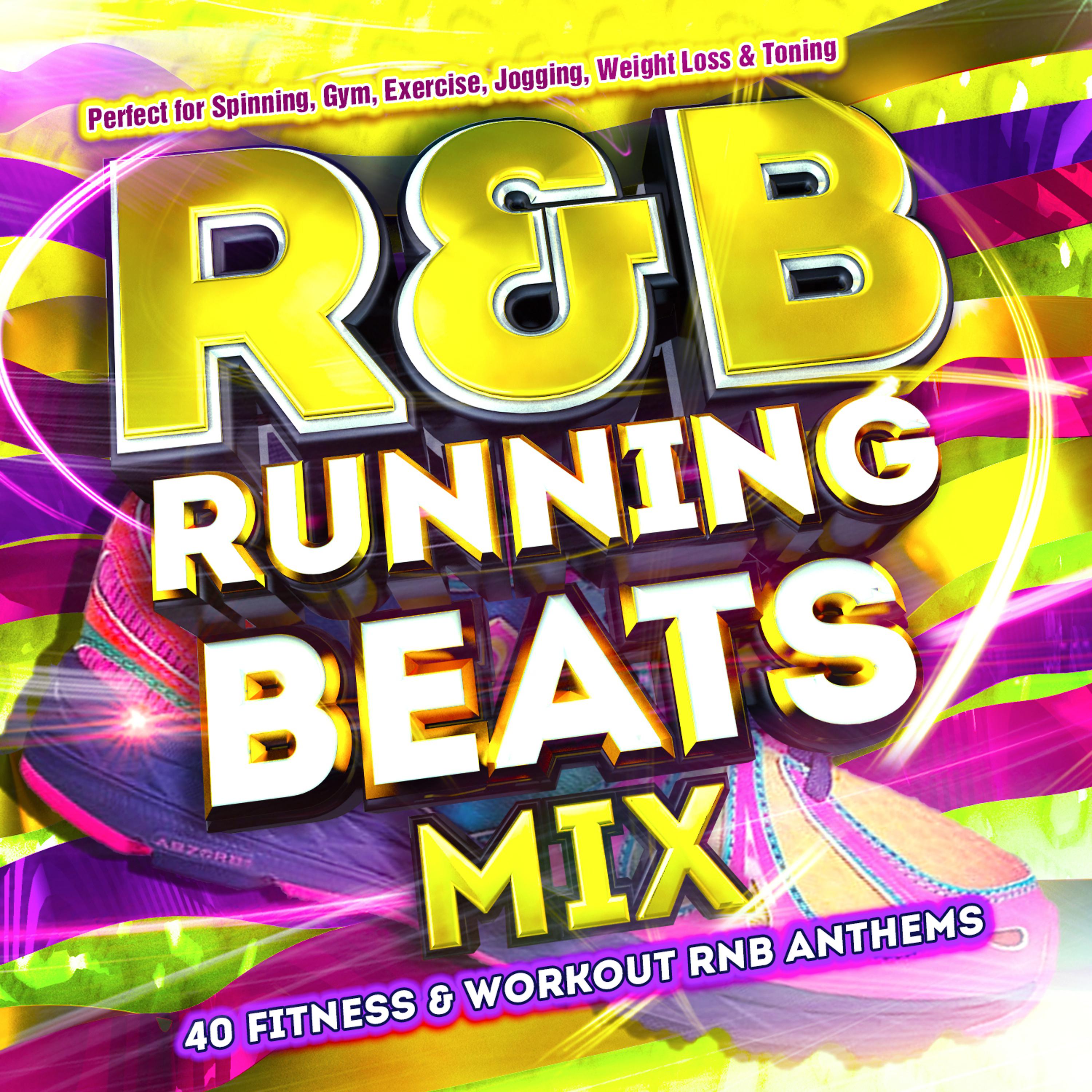 Постер альбома R&B Running Beats Mix - 40 Fitness & Workout Rnb Anthems - Perfect for Spinning, Gym, Exercise, Jogging, Weight Loss & Toning
