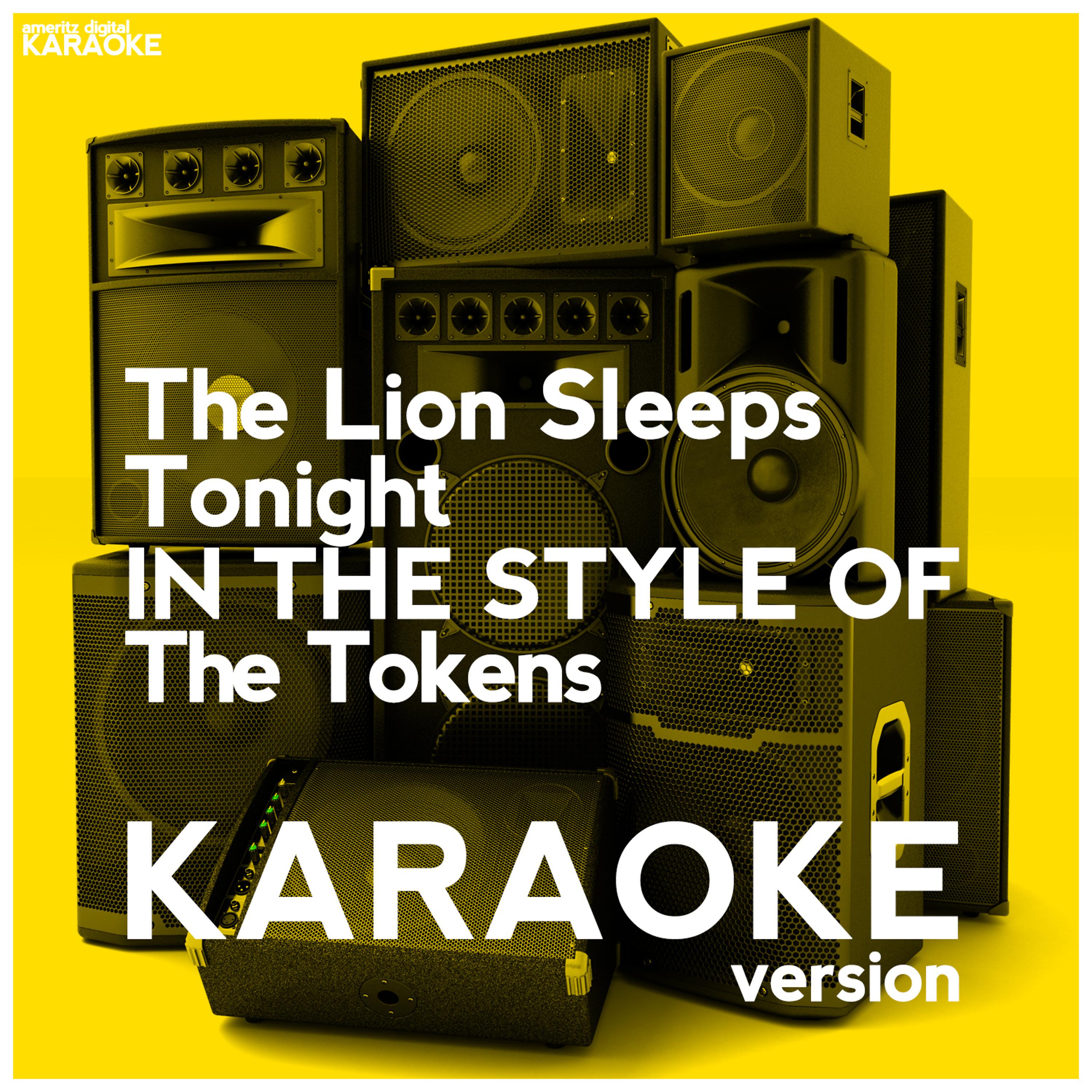 Ameritz Digital Karaoke - The Lion Sleeps Tonight (In the Style of the Tokens) [Karaoke Version]