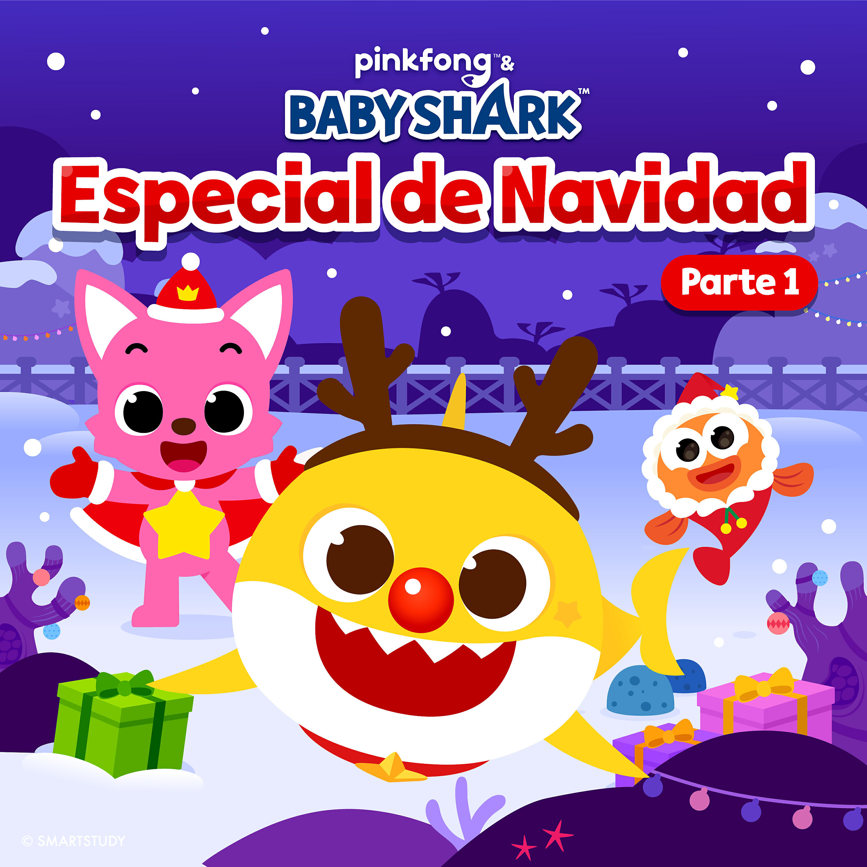 Pinkfong - Toc, Toc, La Navidad de Tiburón Bebé