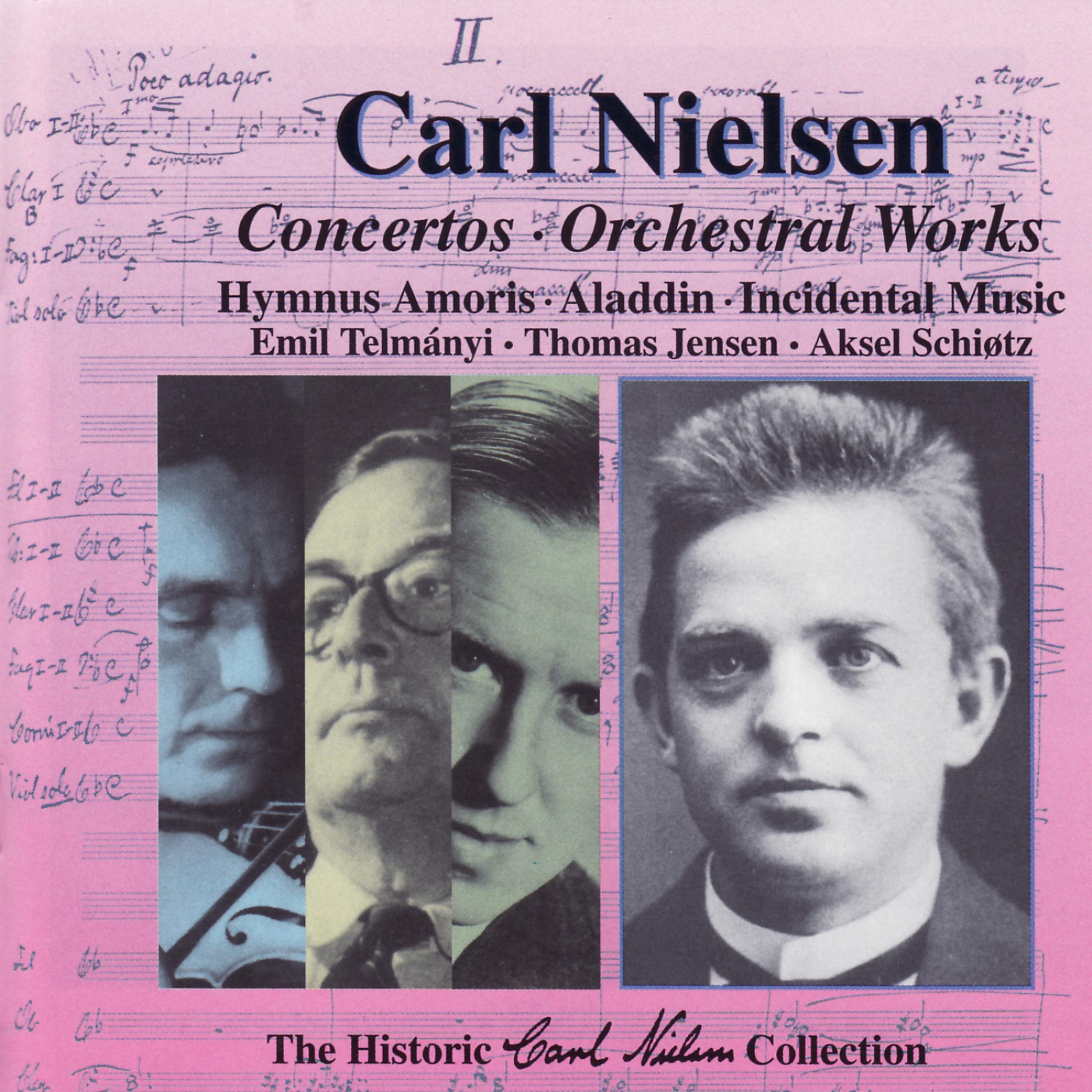 Постер альбома The Historic Carl Nielsen Collection Vol 2