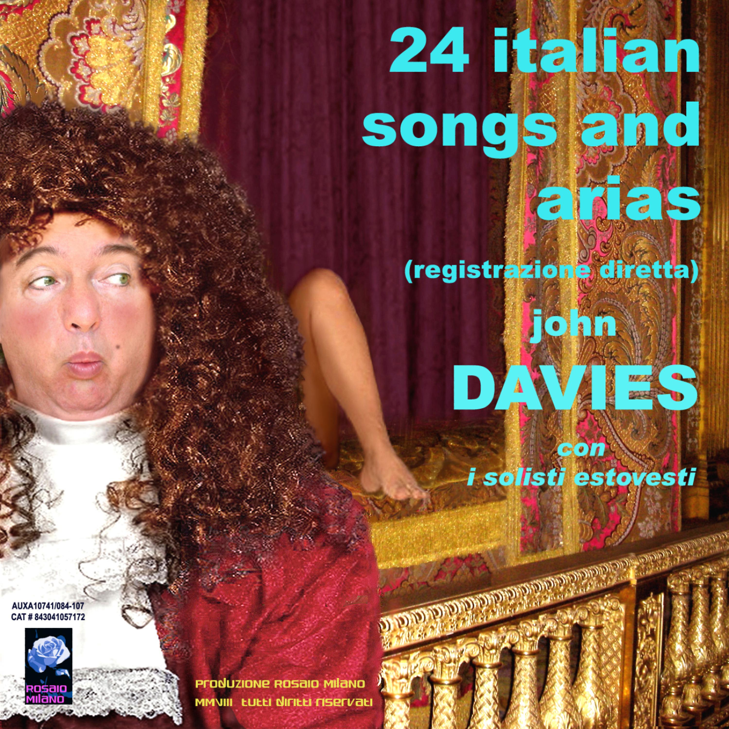 Постер альбома 24 Italian Songs and Arias