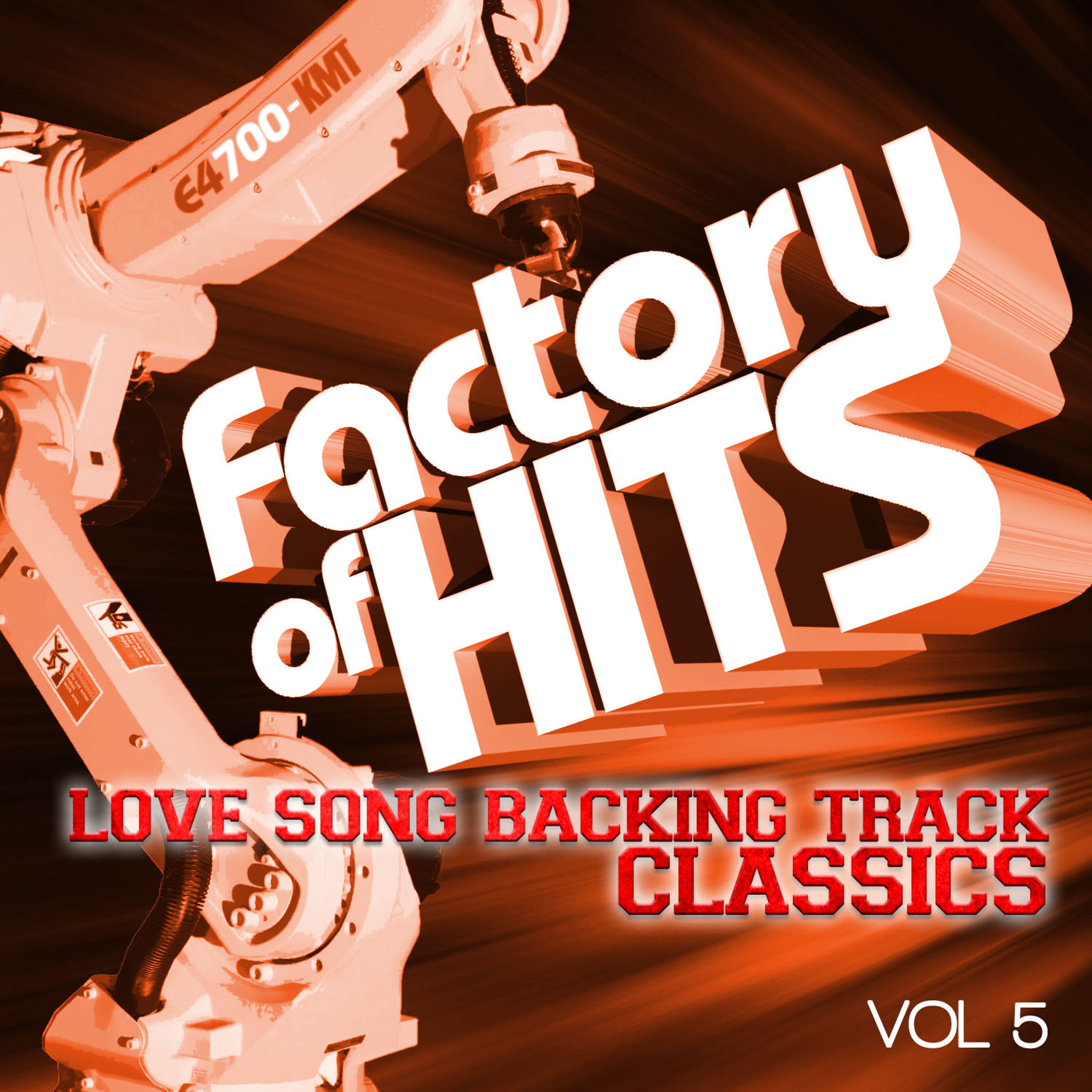 Постер альбома Factory of Hits - Love Song Backing Track Classics, Vol. 5