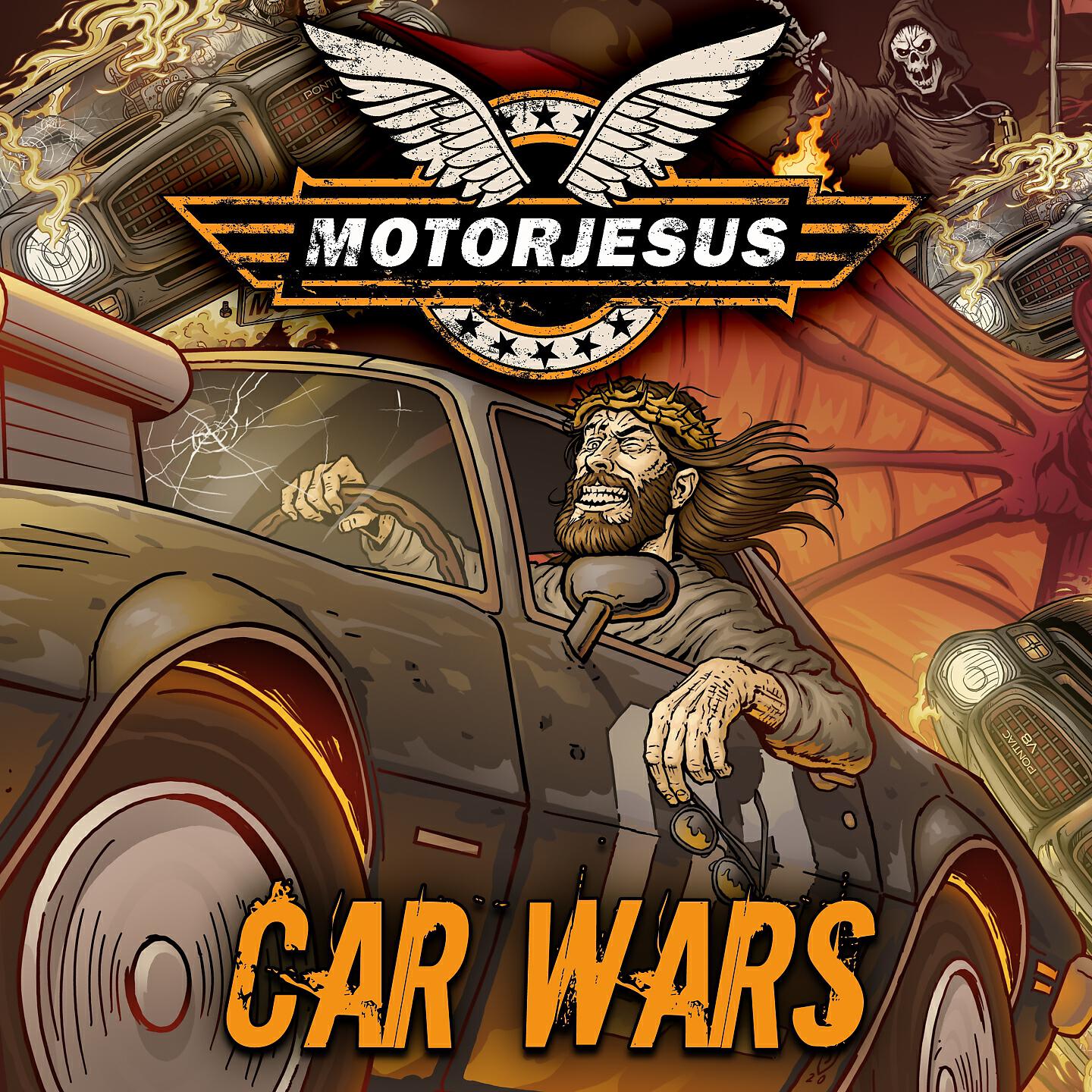 Motorjesus - Car Wars