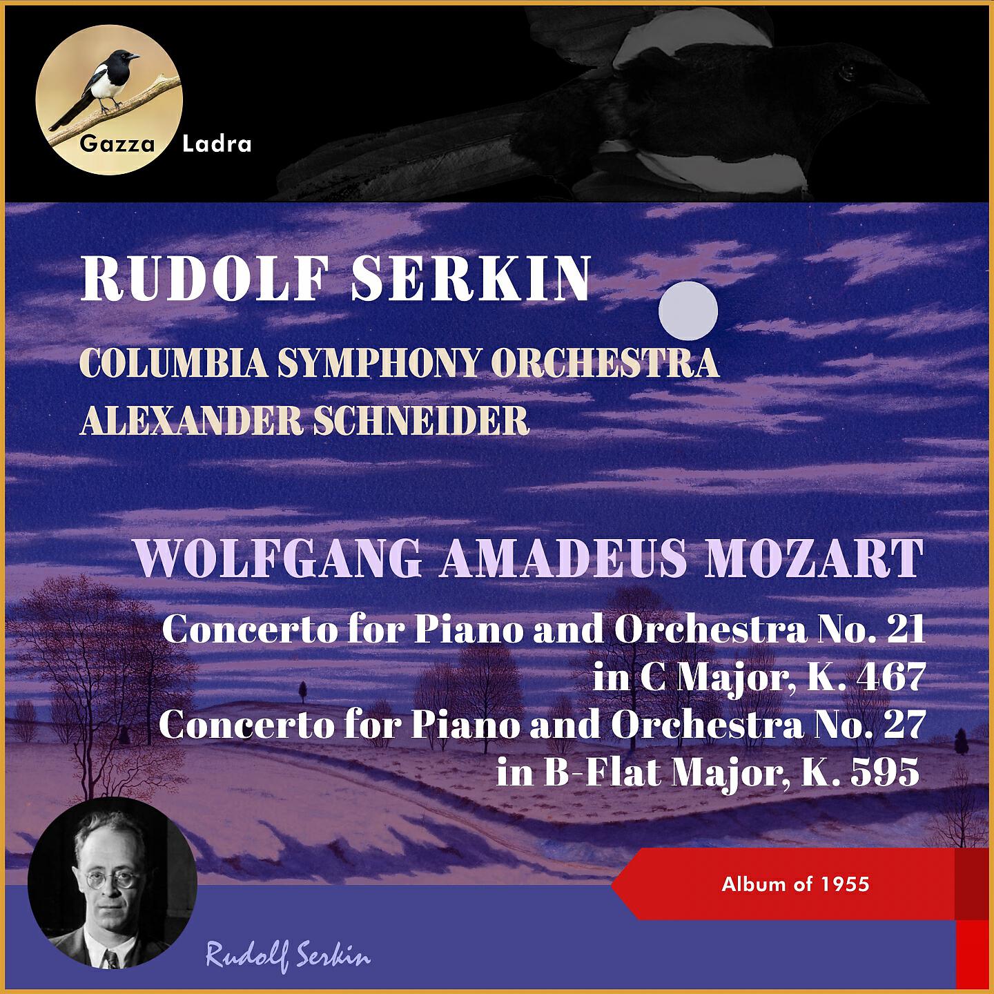 Rudolf Serkin - Mozart: Concerto for Piano and Orchestra No. 27 in B-Flat Major, K. 595 : I. Allegro