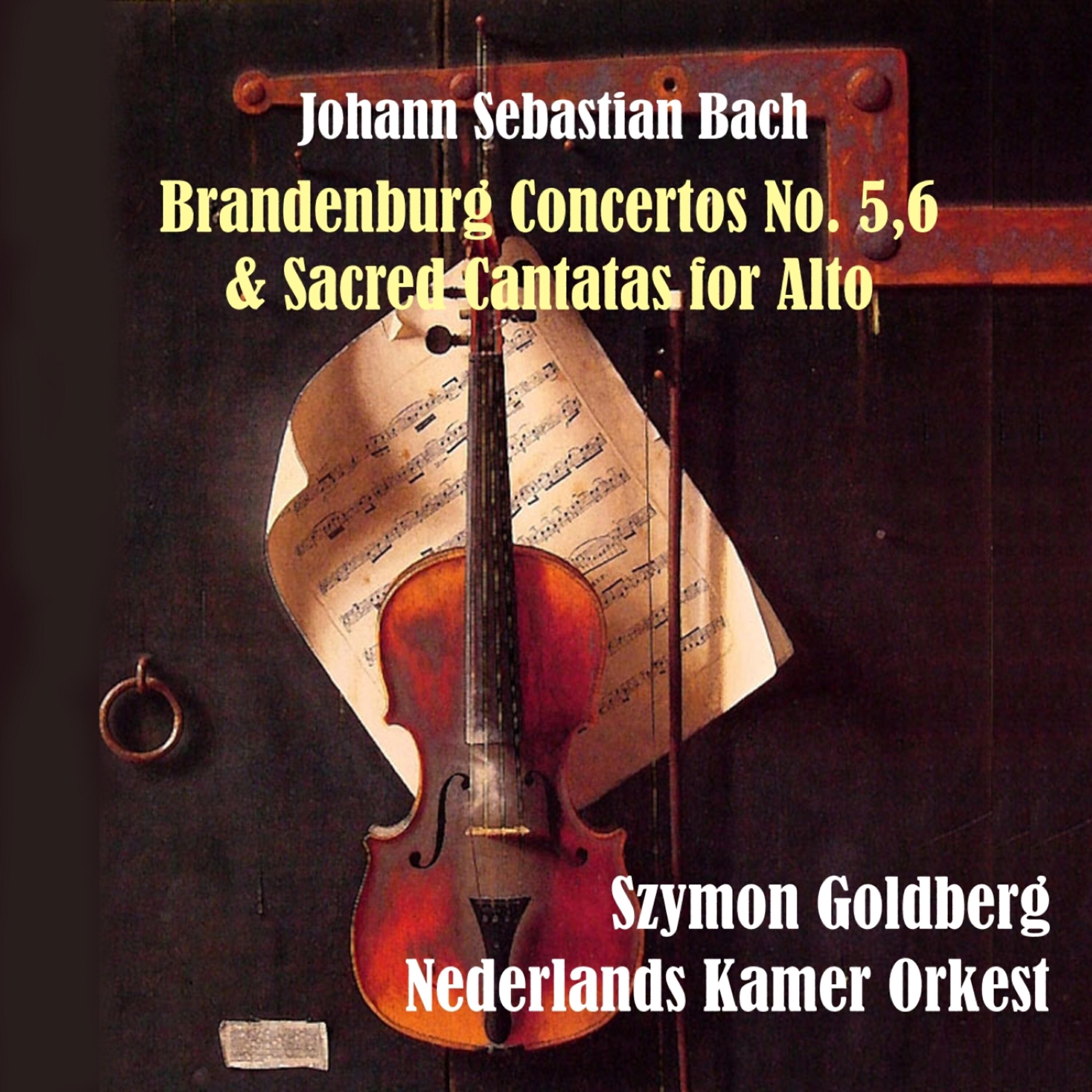 Szymon Goldberg - Brandenburg Concerto No. 5 in D Major: I. Allegro