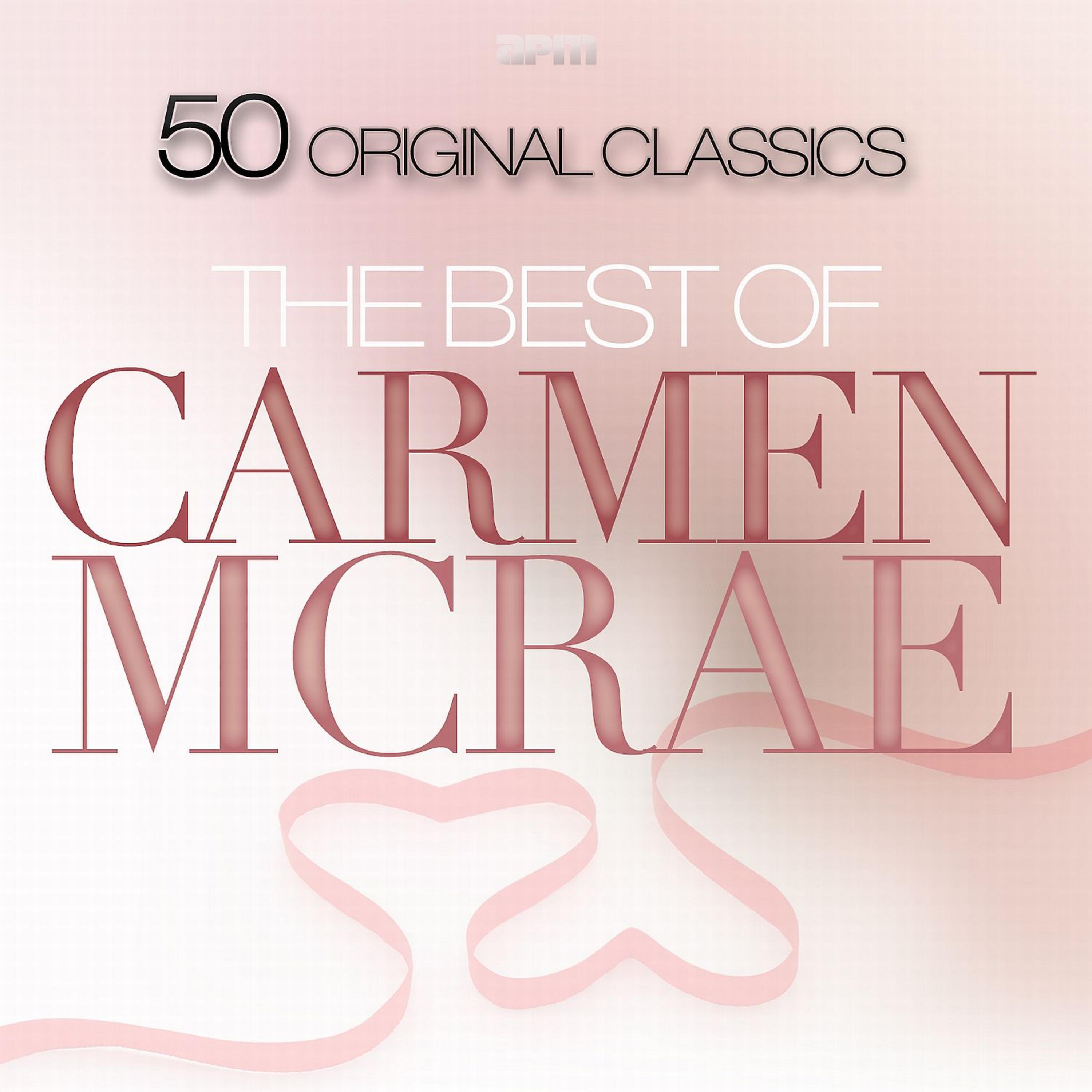 Постер альбома The Best of Carmen Mcrae - 50 Original Classics