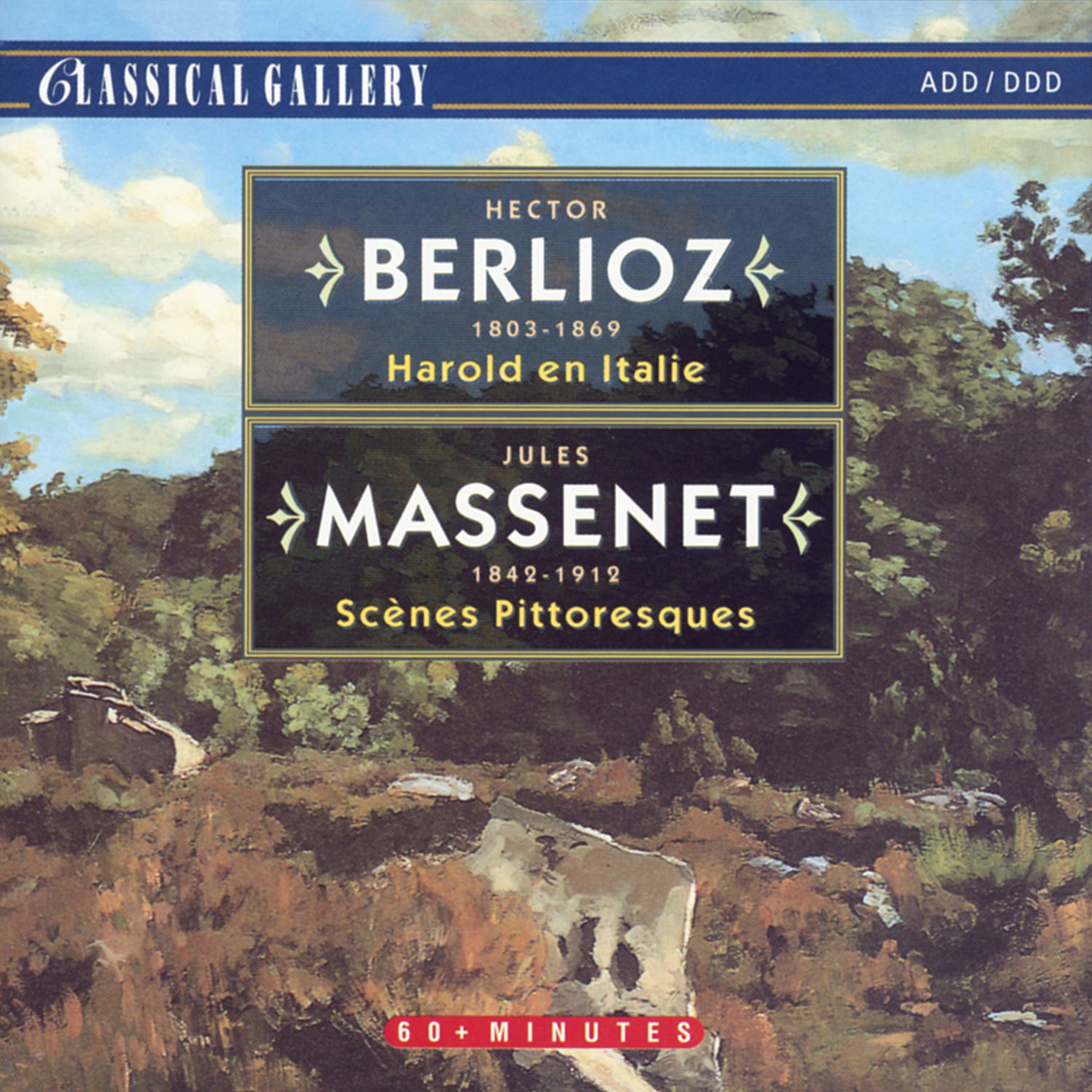 Постер альбома Berlioz: Harold en Italie - Massenet: Scenes Pittoresques