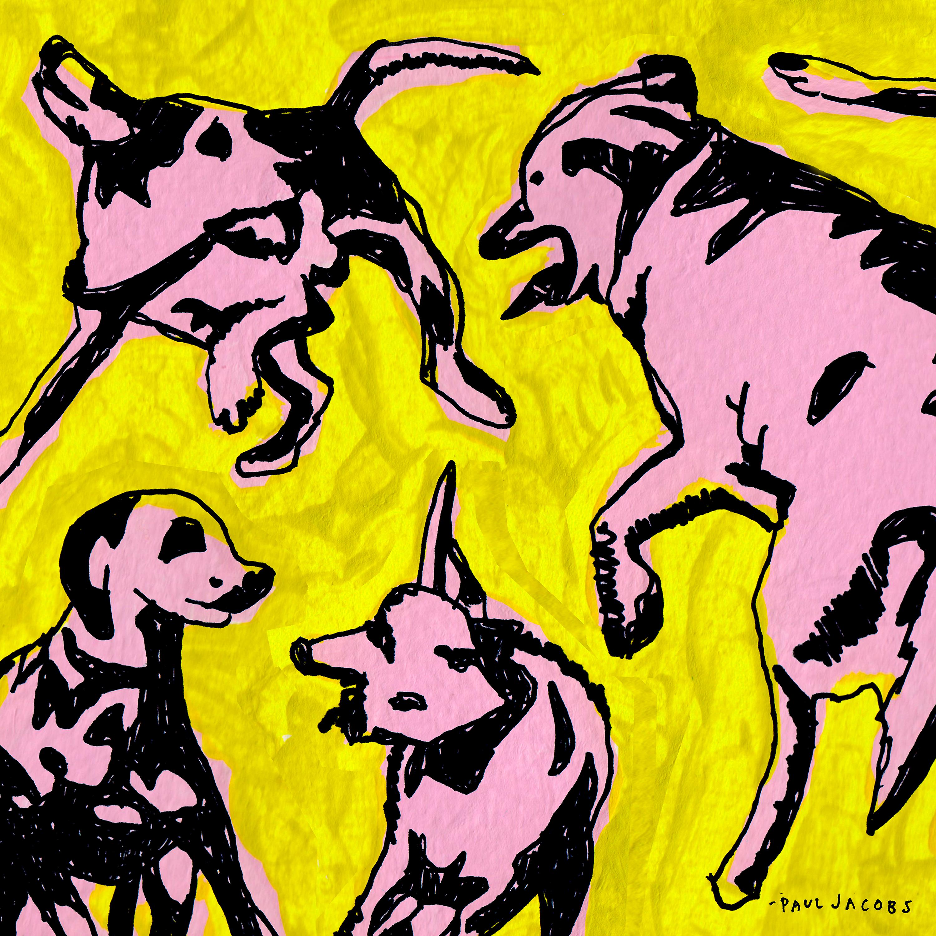 Постер альбома Pink Dogs on the Green Grass