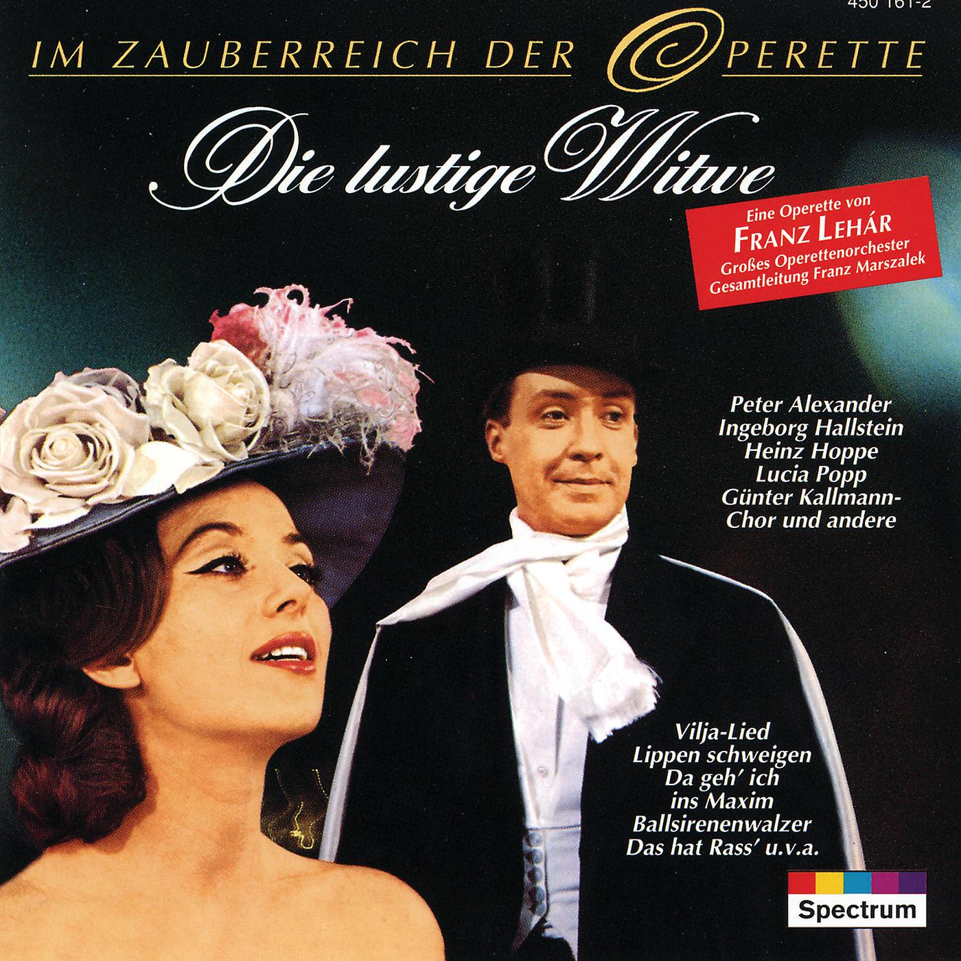 Постер альбома Franz Lehár: Die lustige Witwe