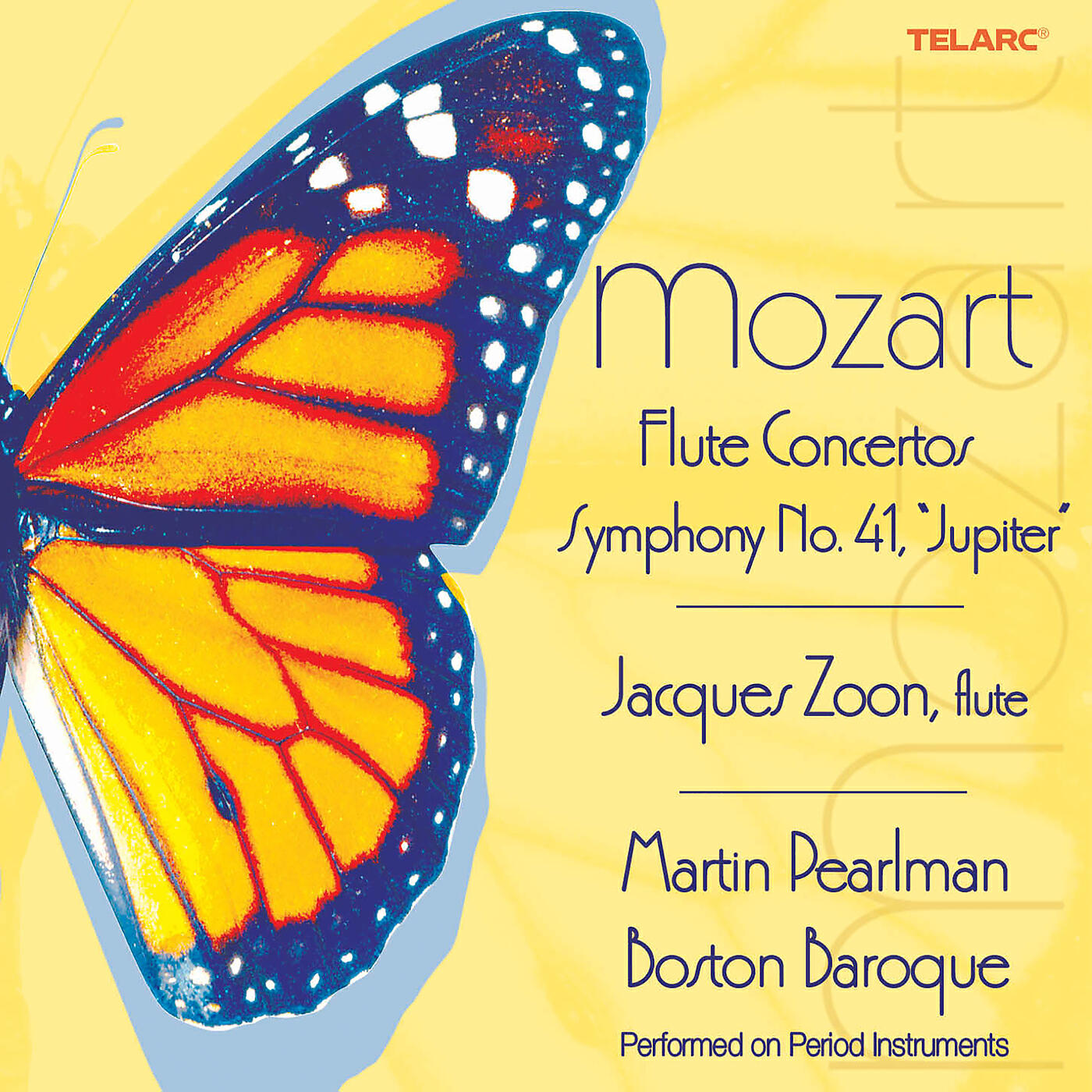 Martin Pearlman - Mozart: Flute Concerto No. 1 in G Major, K. 313 - I. Allegro maestoso