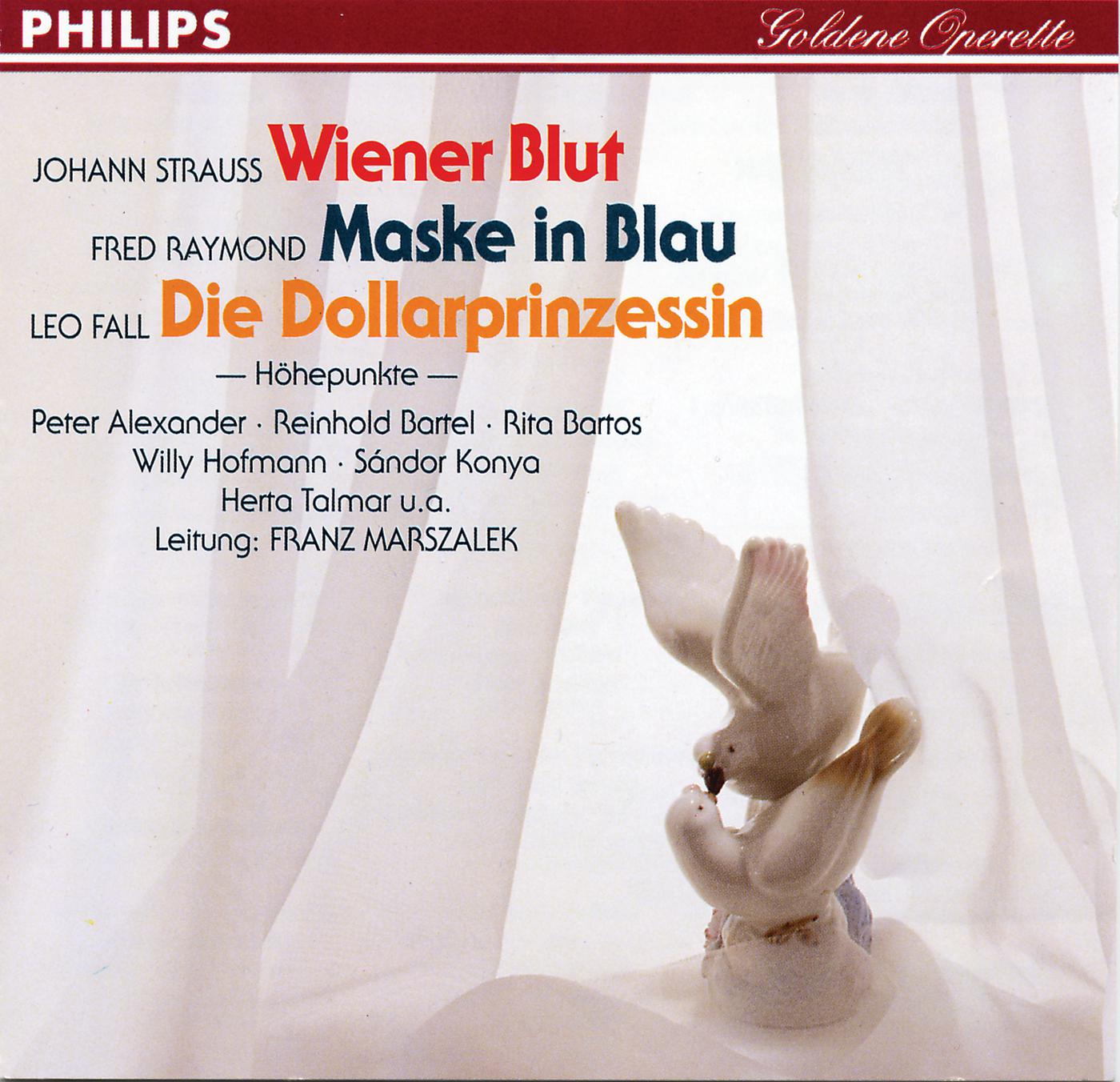 Постер альбома Wiener Blut - Maske in Blau - Die Dollarprinzessin