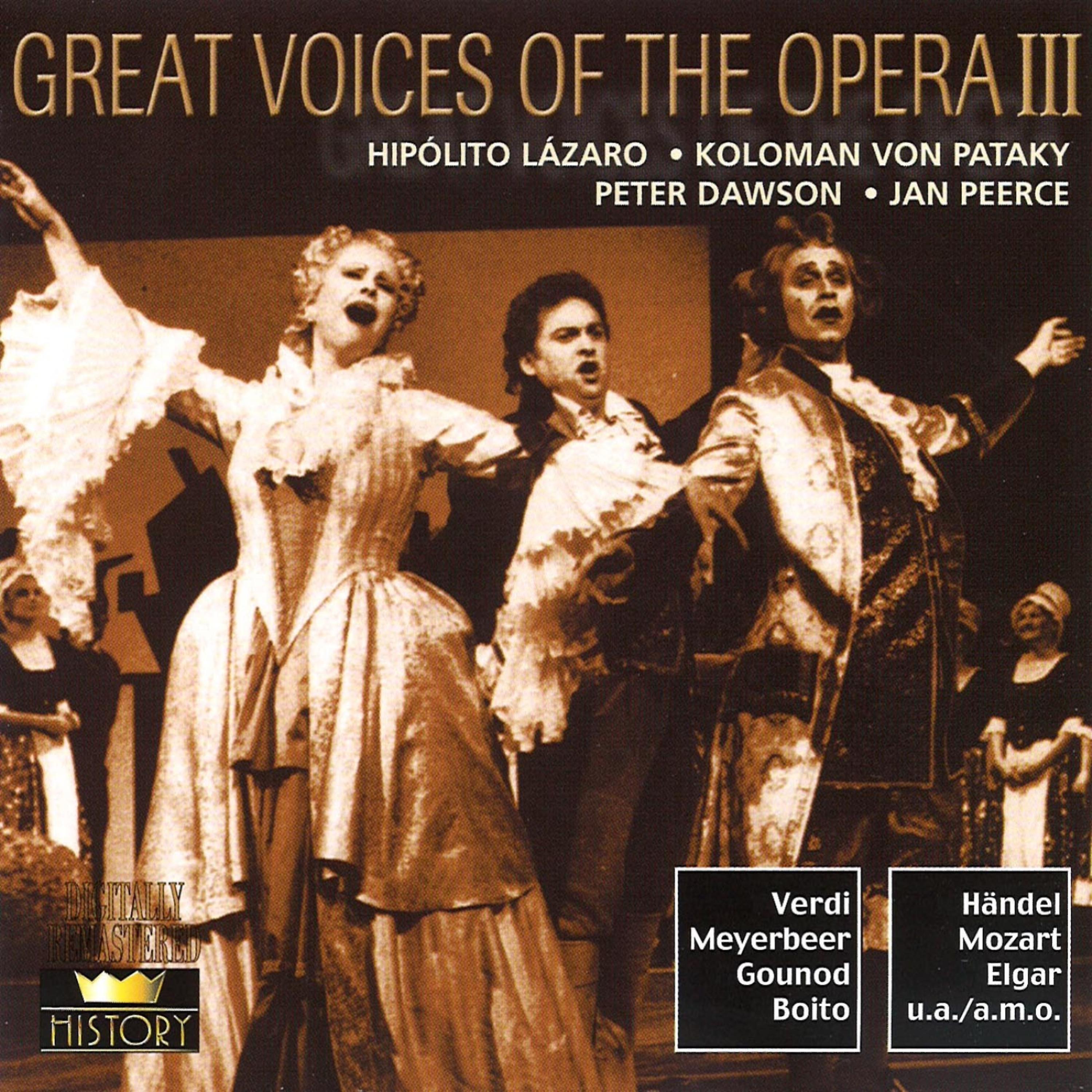 Постер альбома Great Voices Of The Opera Vol. 12