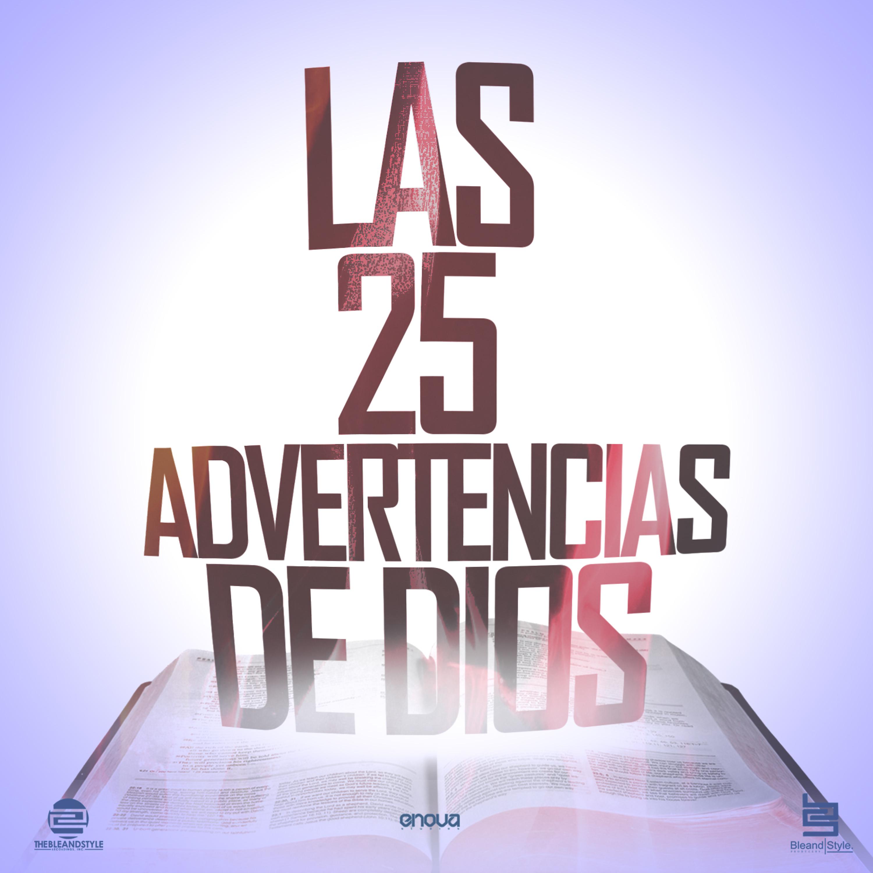 Постер альбома Las 25 Advertencias de Dios