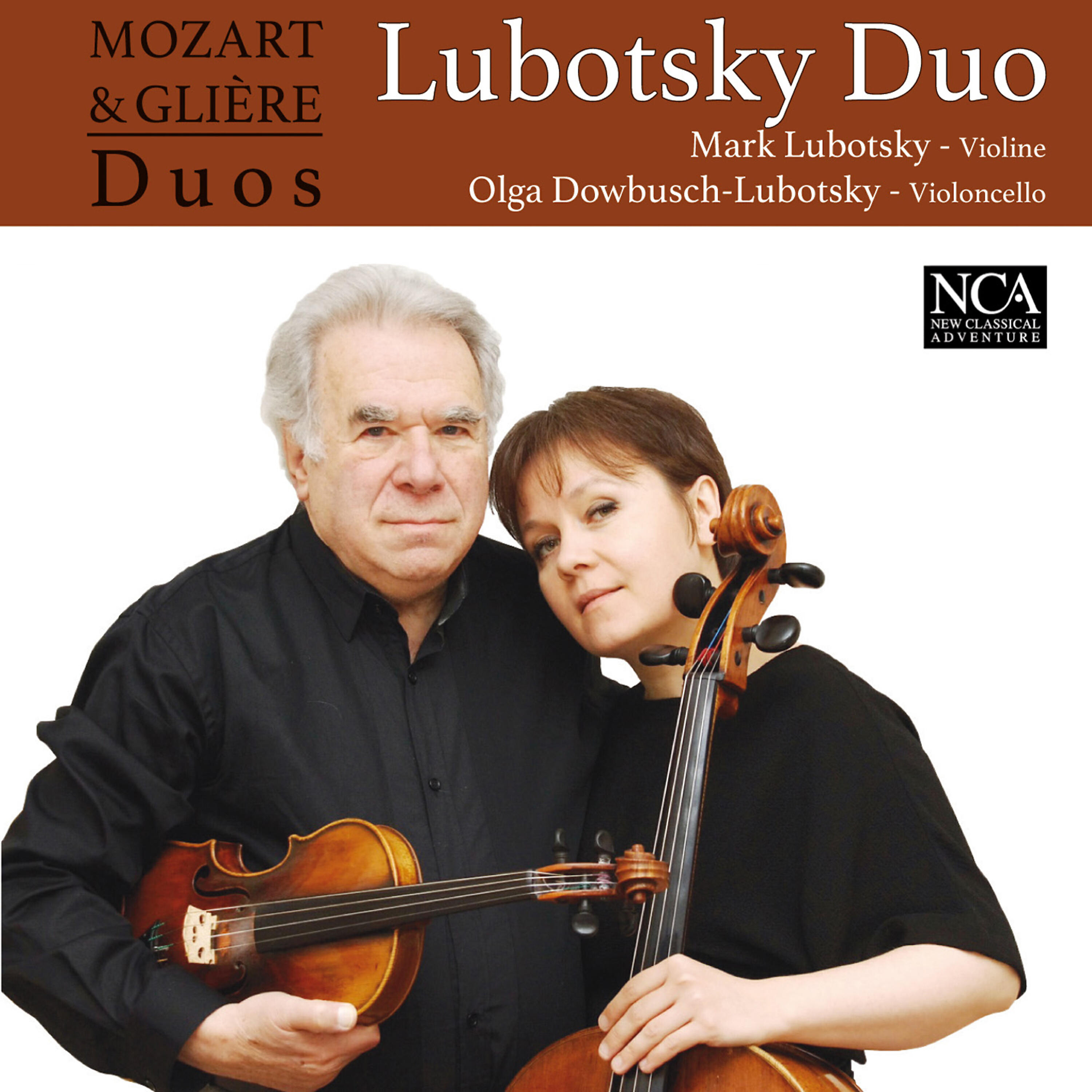 Olga Dowbusch-Lubotsky - Duo für Violine und Violoncello No. 1 in G Dur, KV 423: II. Adagio
