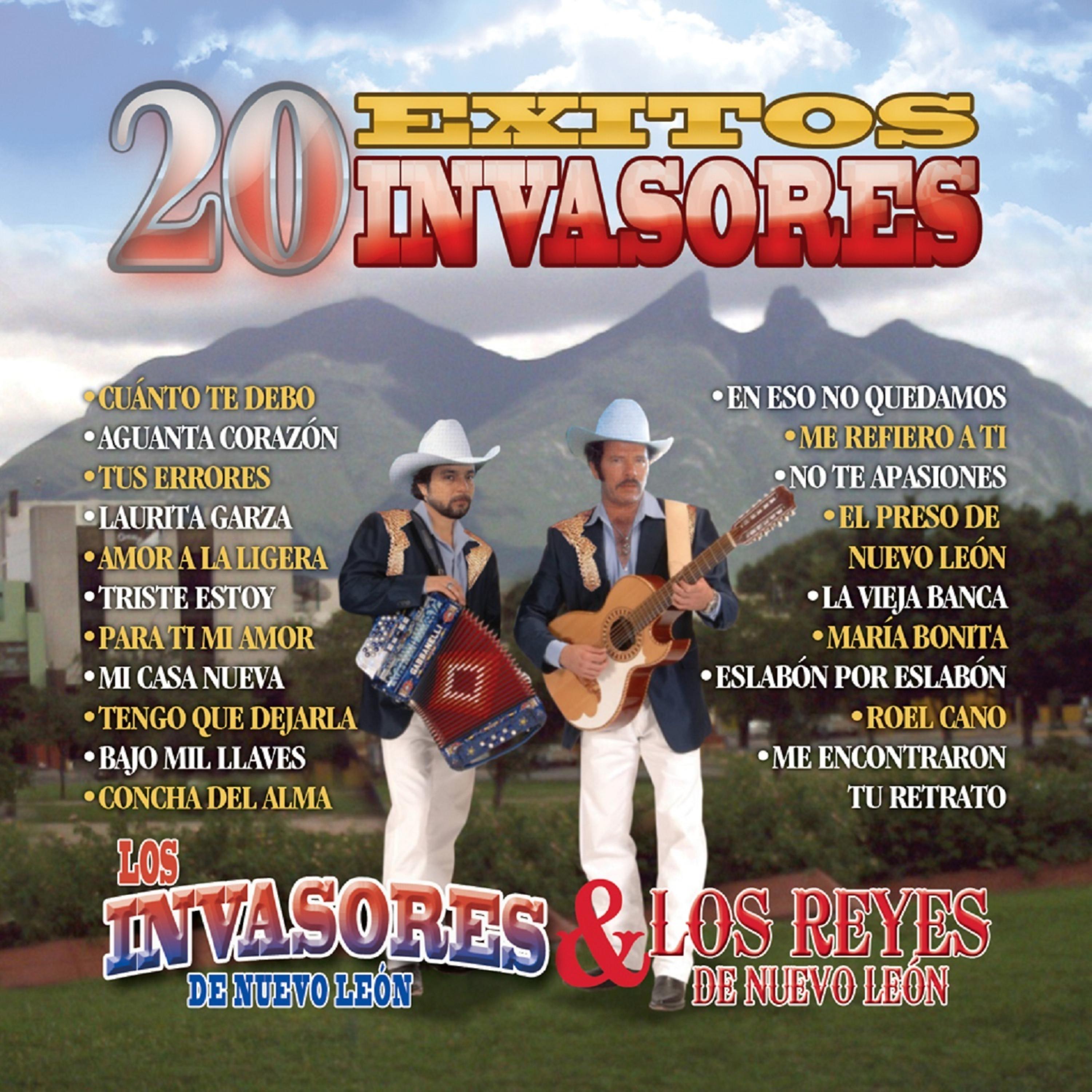 Постер альбома 20 Exitos Invasores
