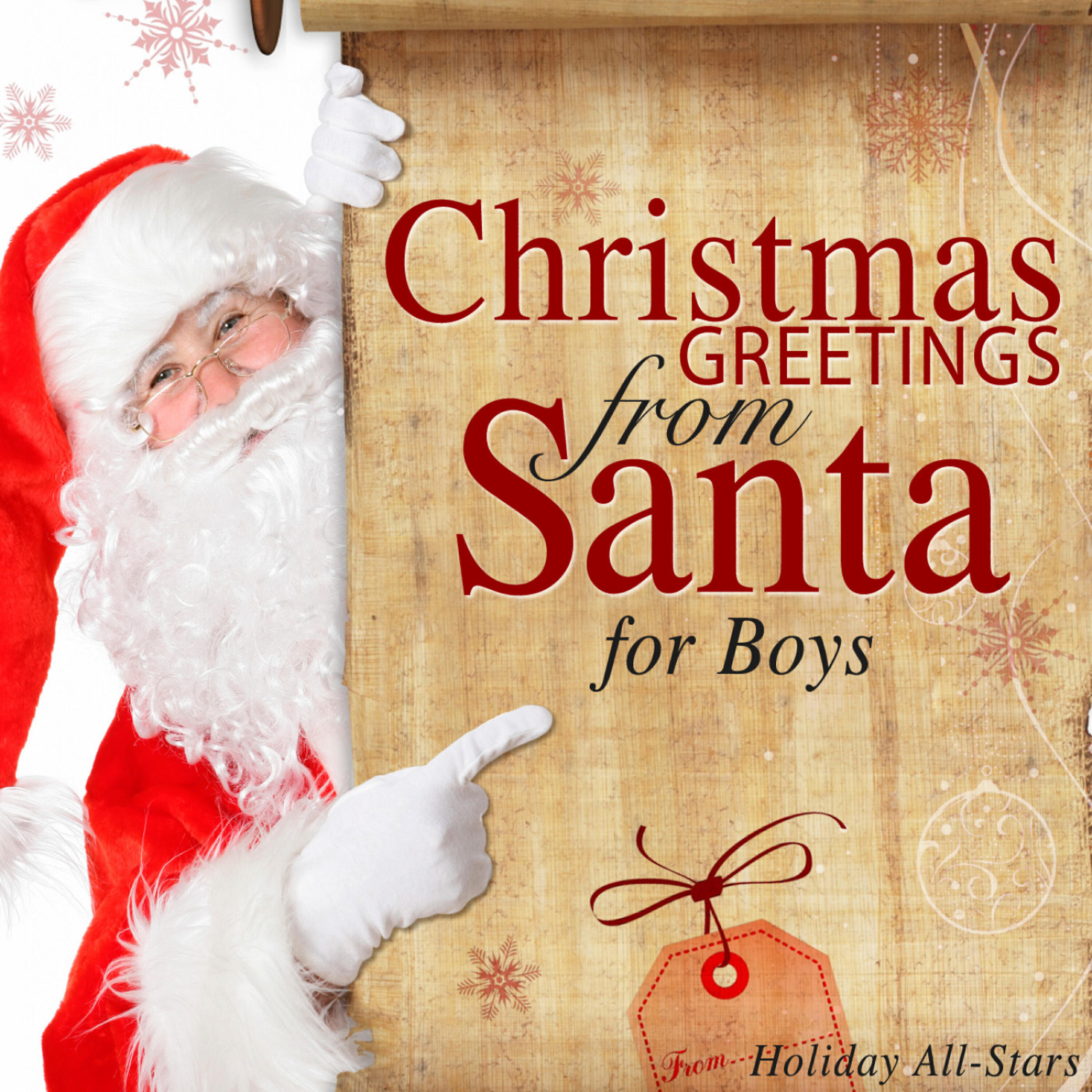 Holiday All-Stars - Christmas Greeting from Santa to Jessie