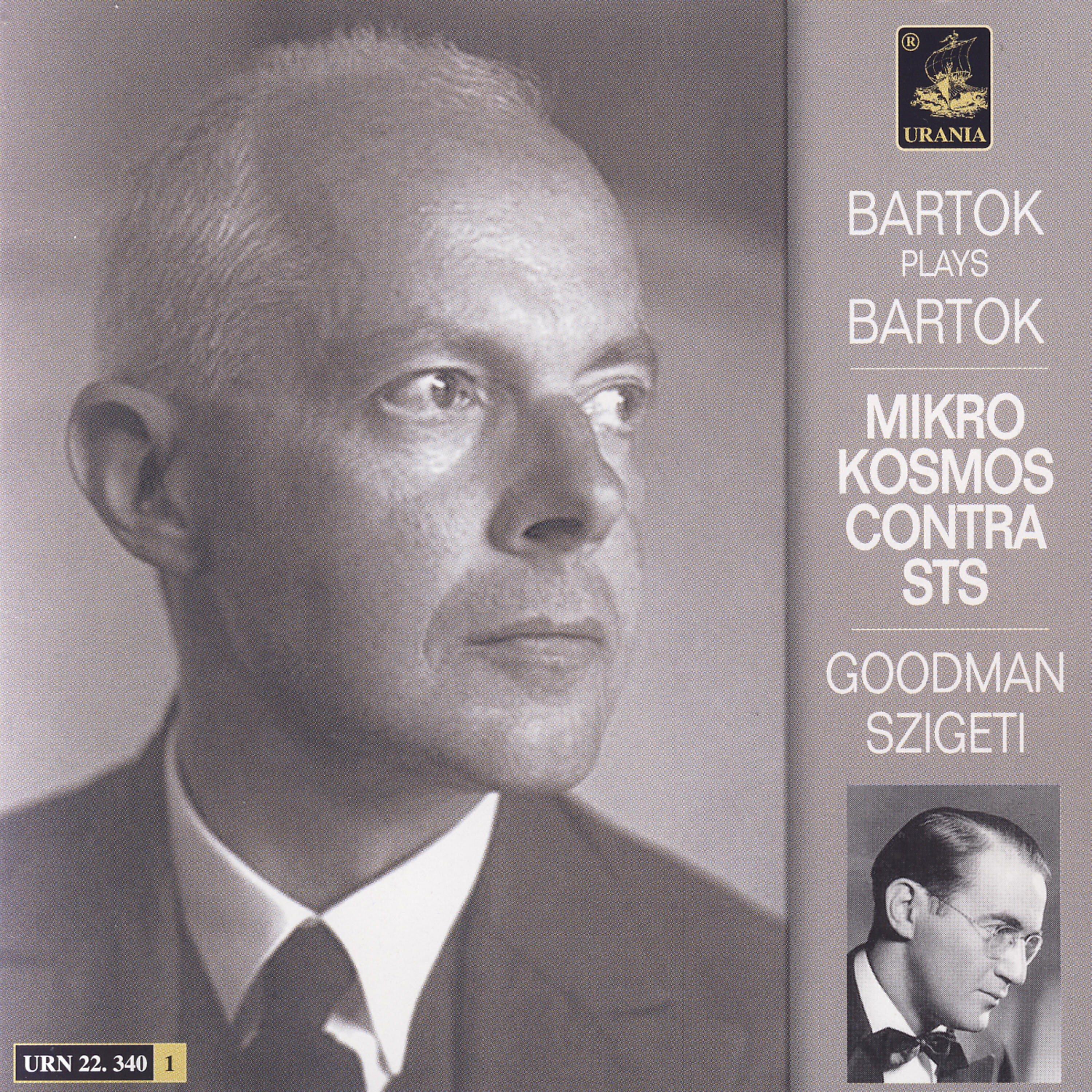 Bela Bartok - Contrasts for Violin, Clarinet, & Piano: Fast Dance
