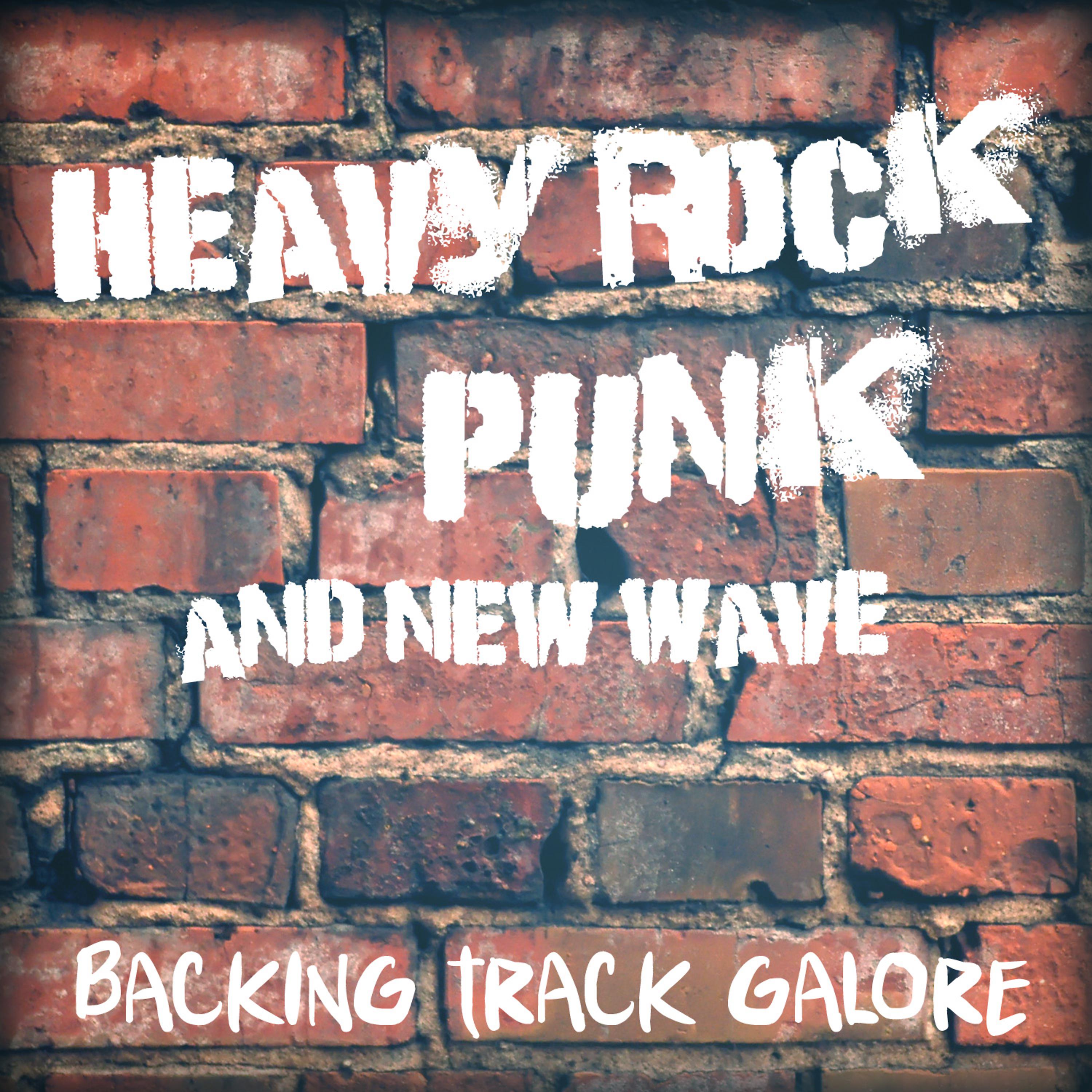 Постер альбома Heavy Rock, Punk and New Wave - Backing Tracks Galore