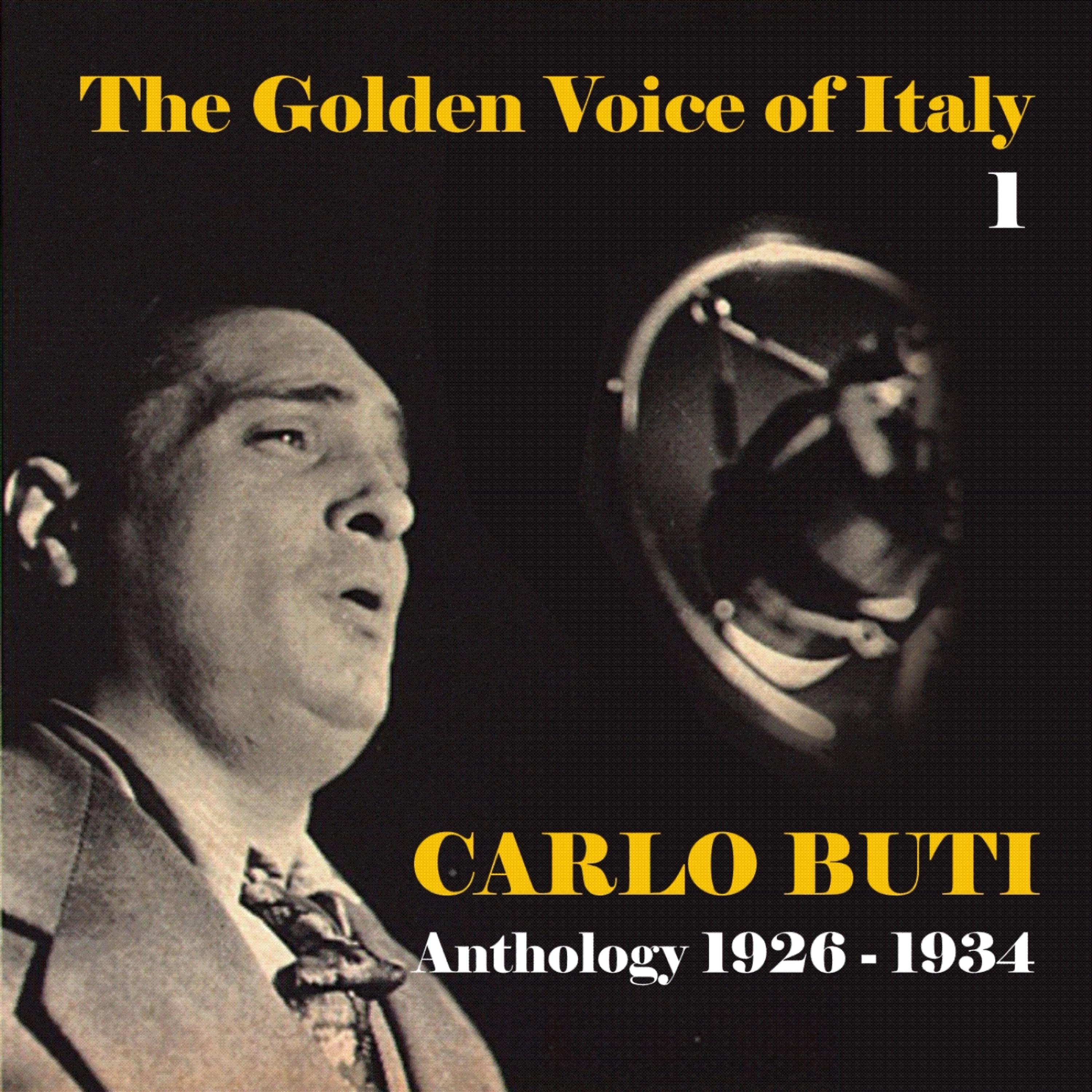 Постер альбома The Golden Voice of Italy, Vol. 1 - Anthology (1926 - 1934)