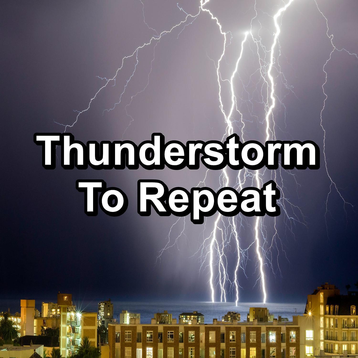 Relaxing Music Therapy - Noise of Rain Showers on Trees with Thunder