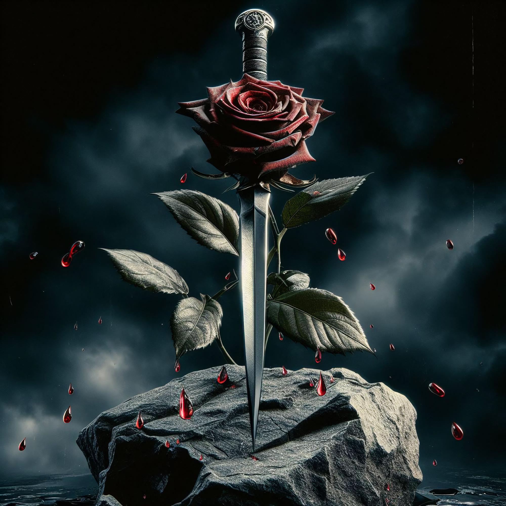 Постер альбома Розы на кинжале