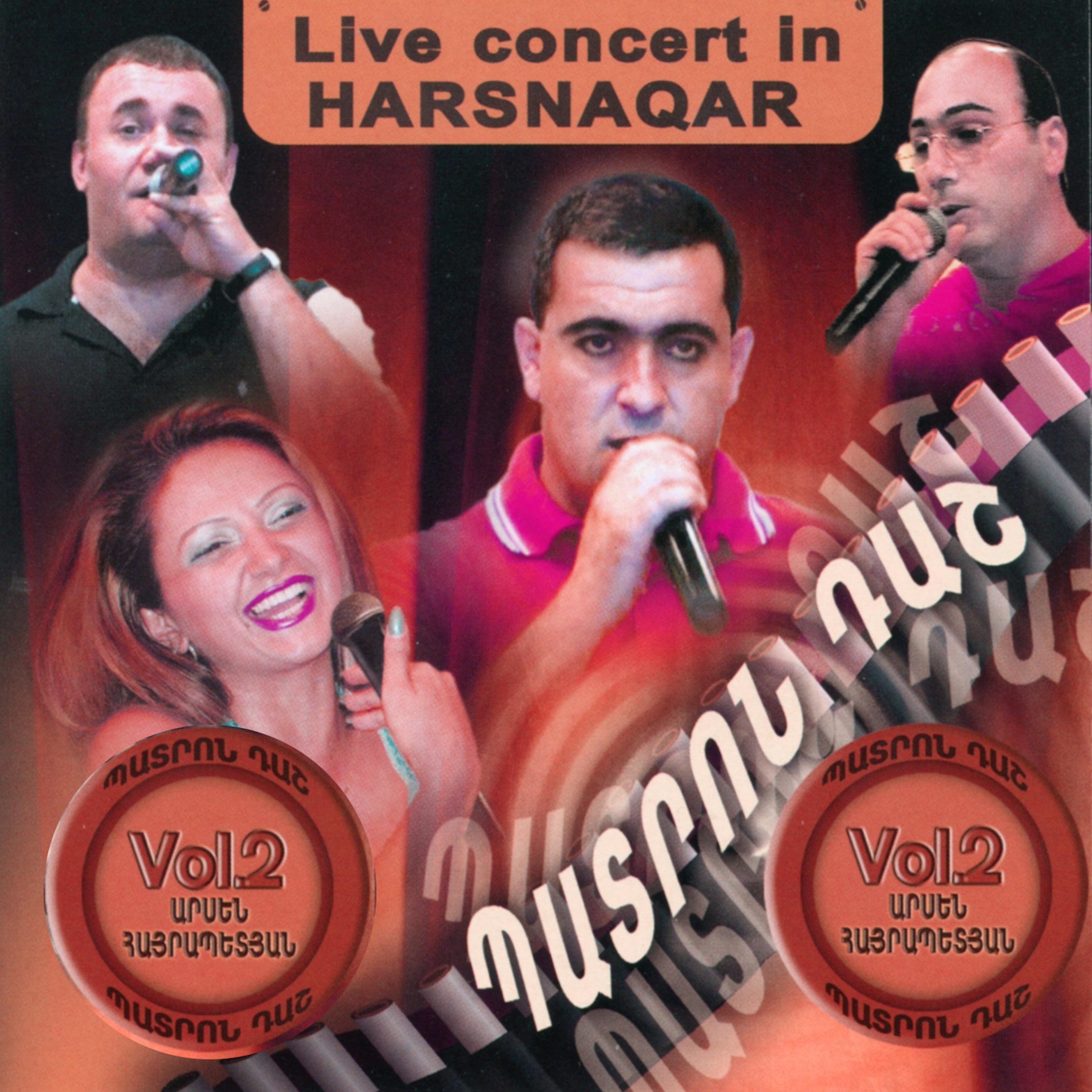 Постер альбома Patron Tash Vol. 2: Live Concert in Harsnaqar