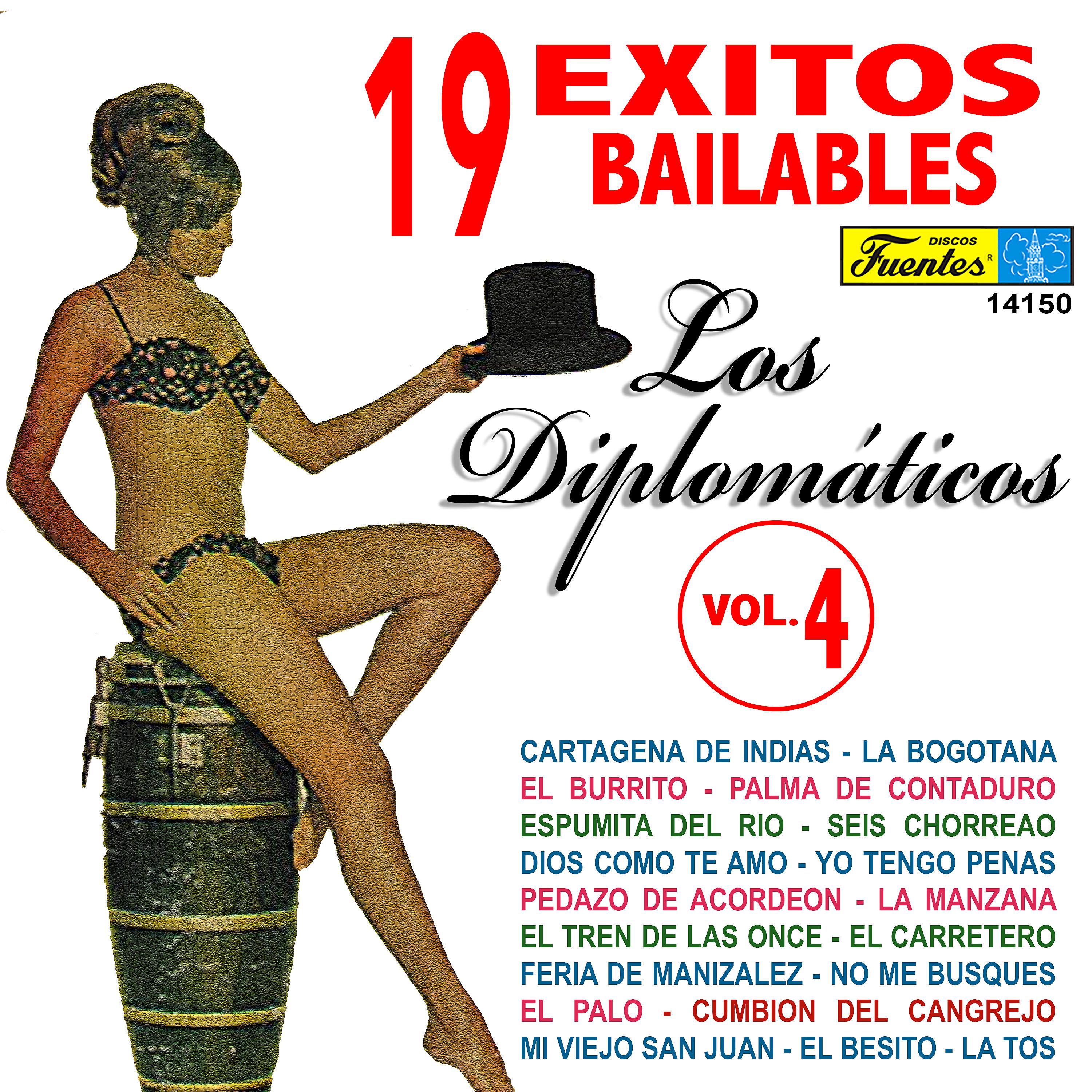 Постер альбома 19 Exitos Bailables, Vol. 4