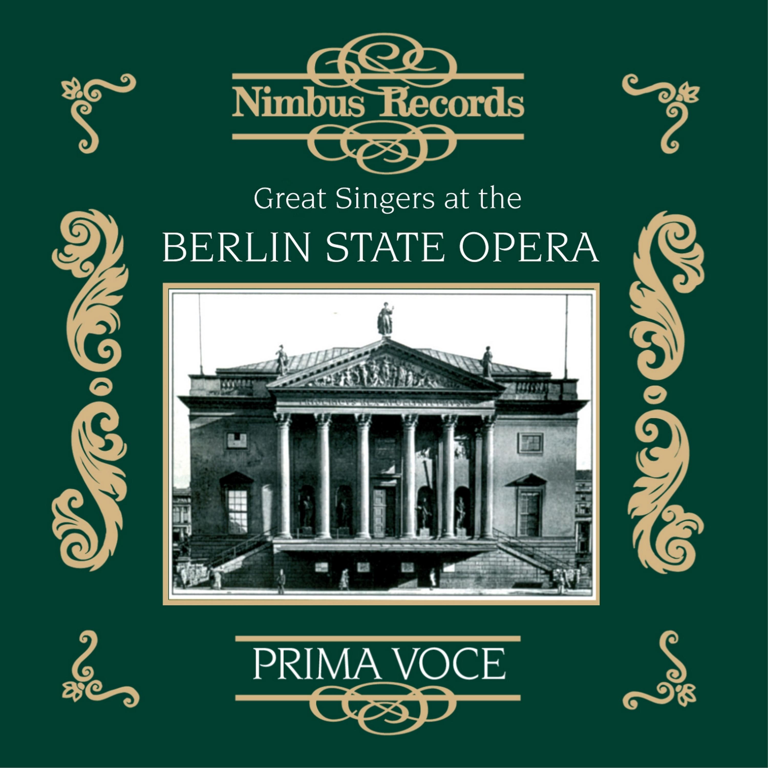 Постер альбома Great Singers at the Berlin State Opera