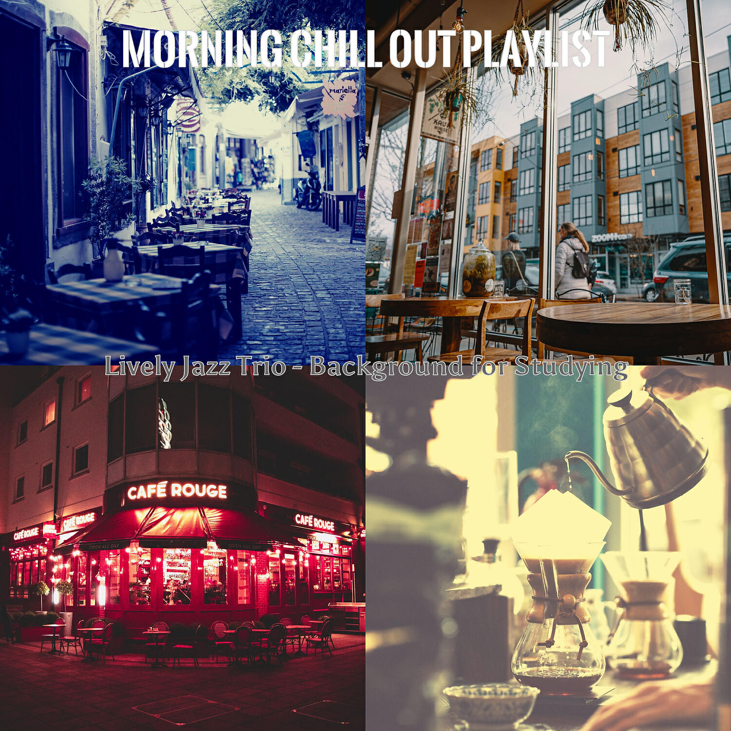 Morning Chill Out Playlist - Casual Jazz Guitar Trio - Vibe for Work from Cafe
