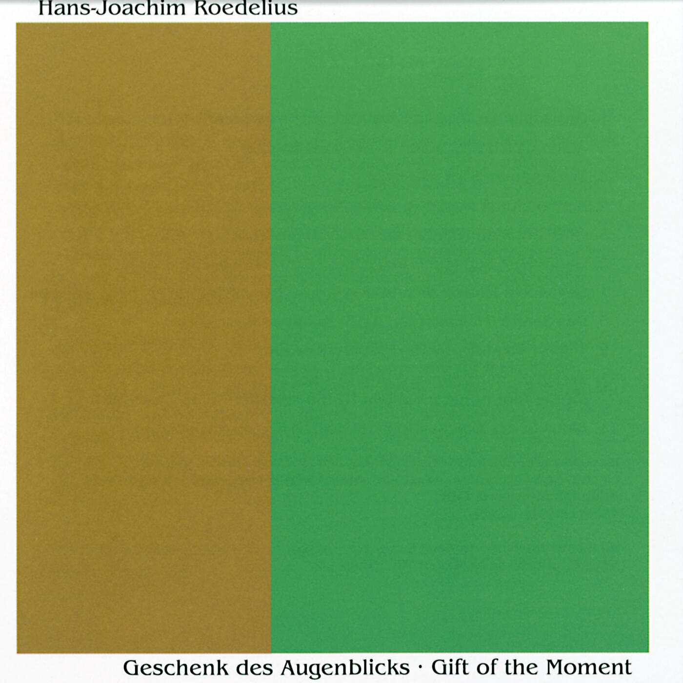 Hans Joachim Roedelius - Tag Für Tag (Day By Day)
