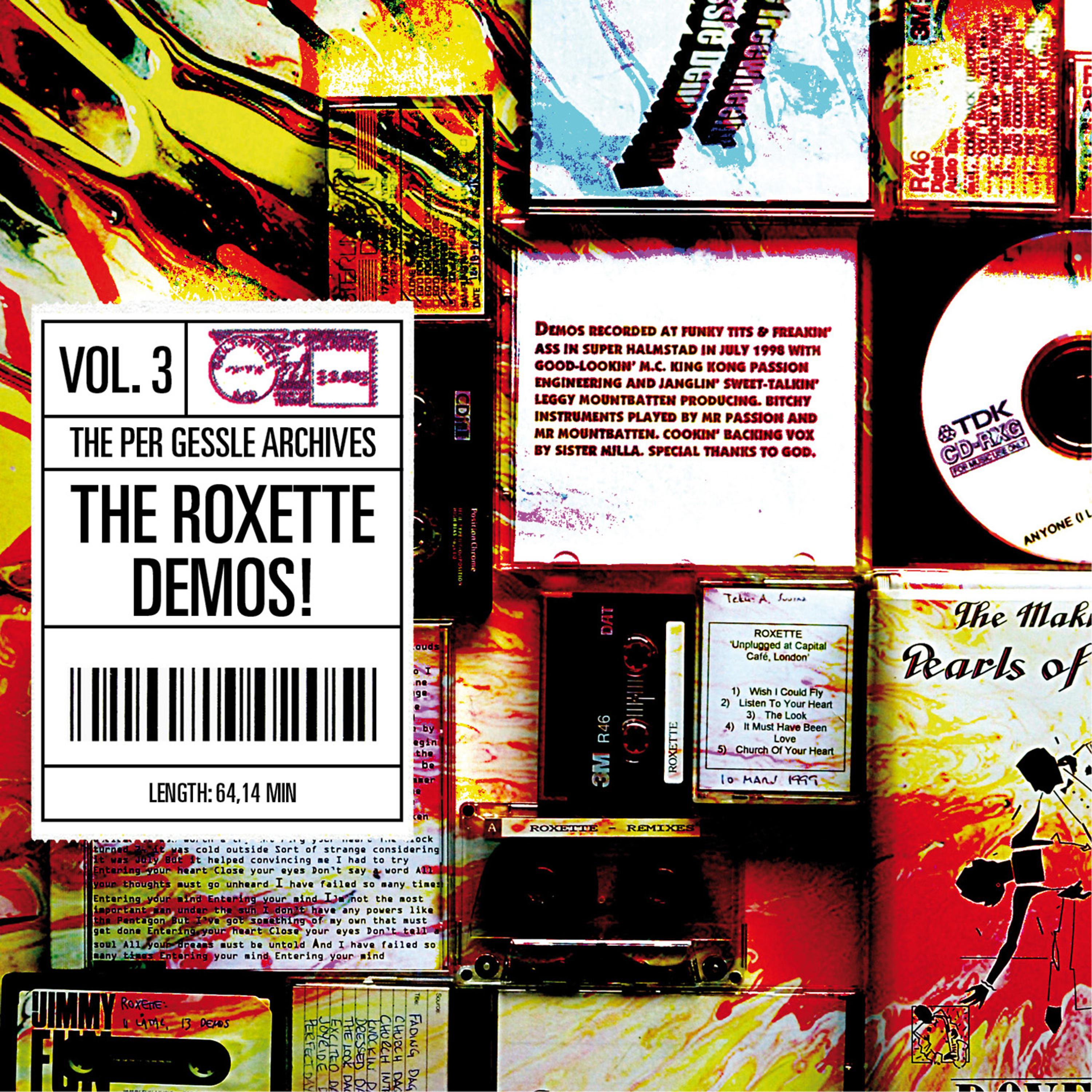 Постер альбома The Per Gessle Archives - the Roxette Demos!, Vol. 3
