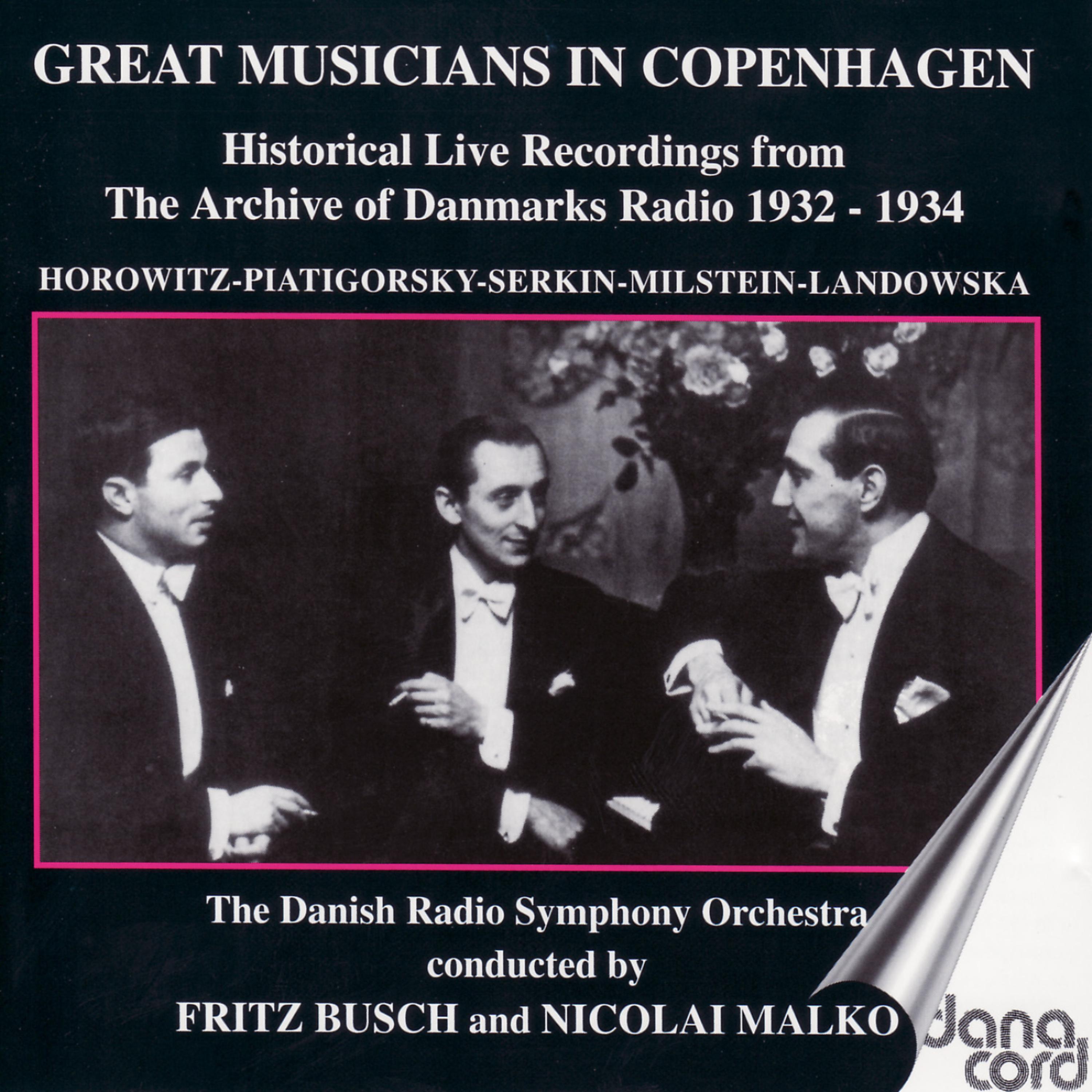 Постер альбома Great Musicians In Copenhagen