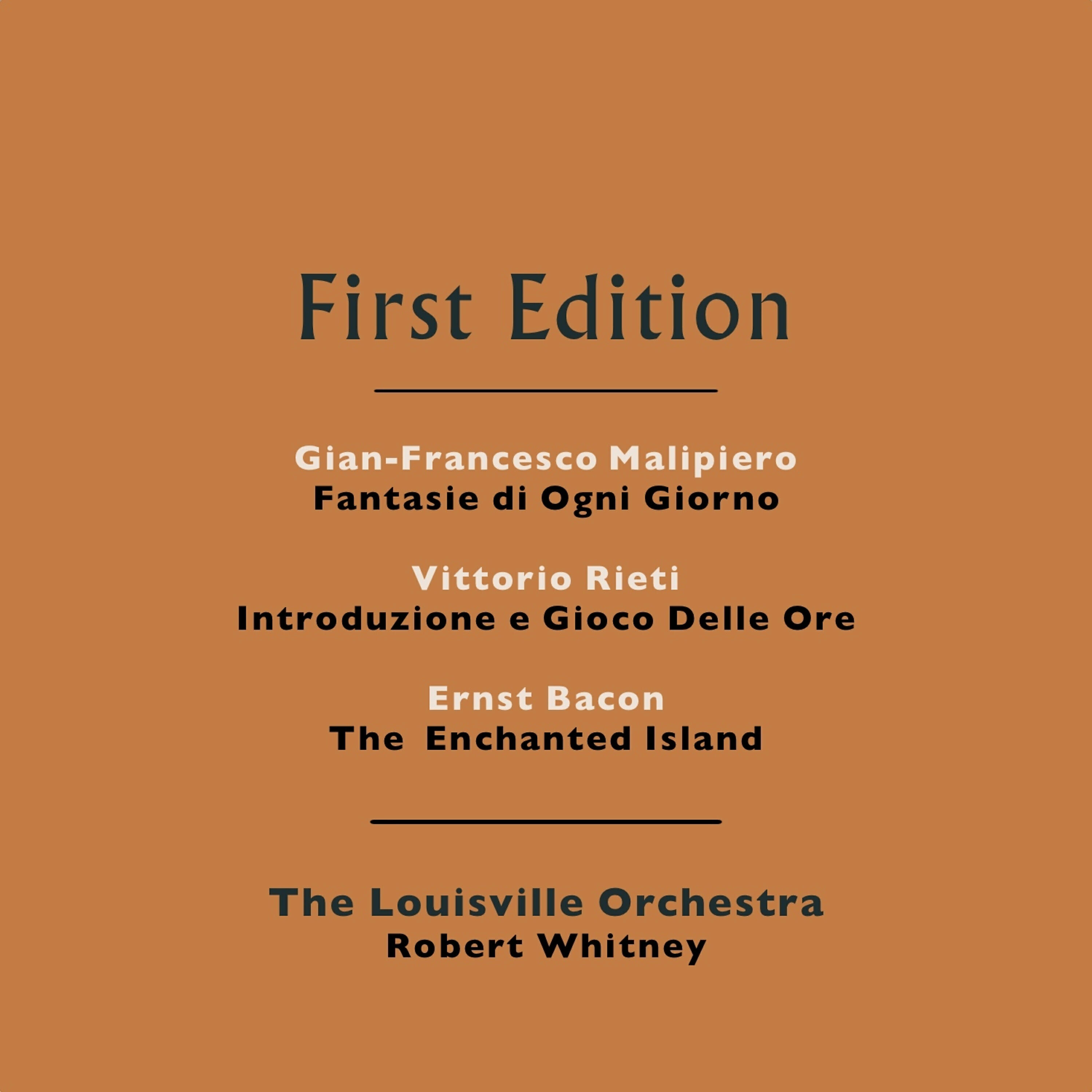 The Louisville Orchestra - The Enchanted Island: VI. The Shapes